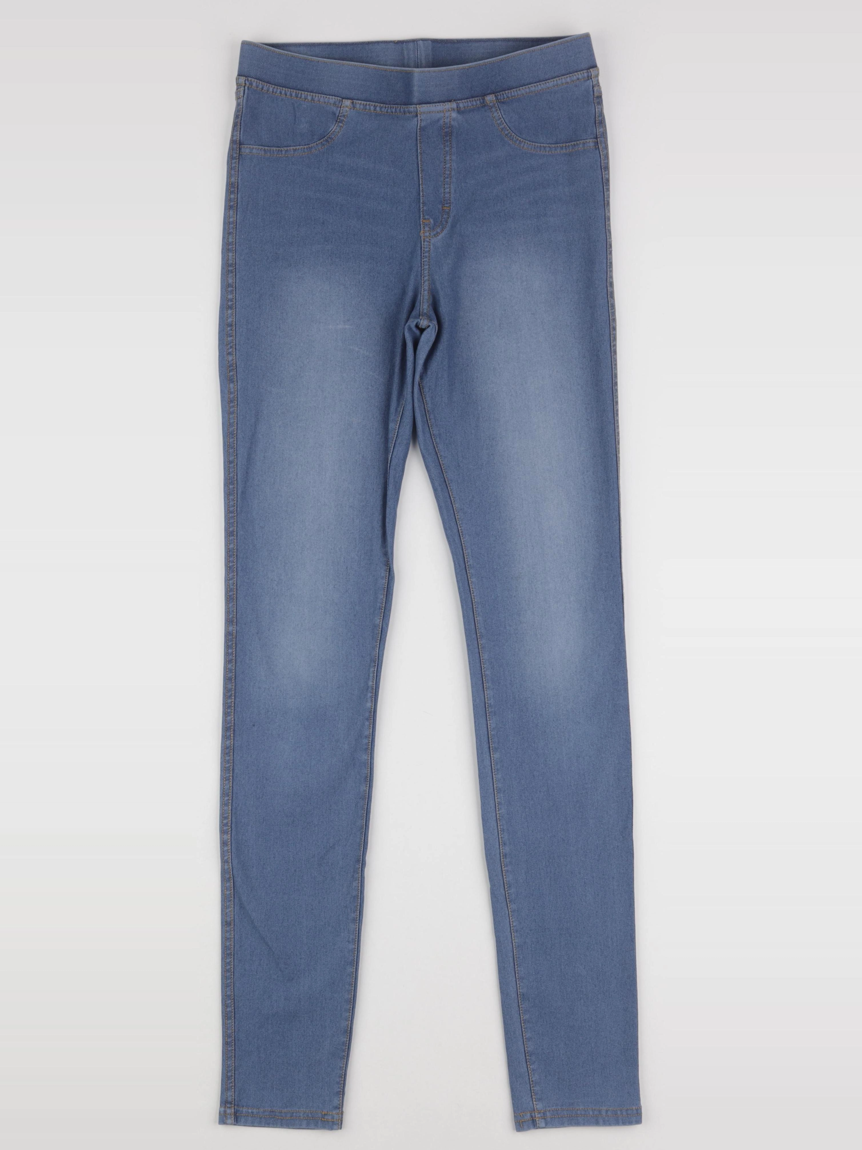 H&M - jegging bleu - 14 ans
