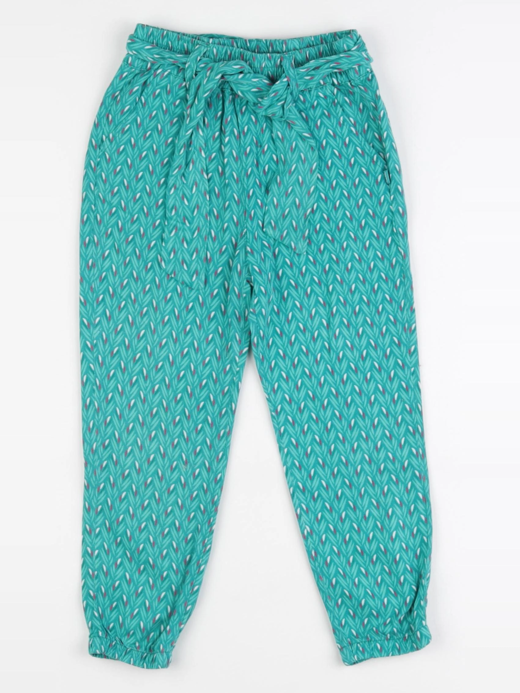 Okaidi - pantalon vert - 4 ans