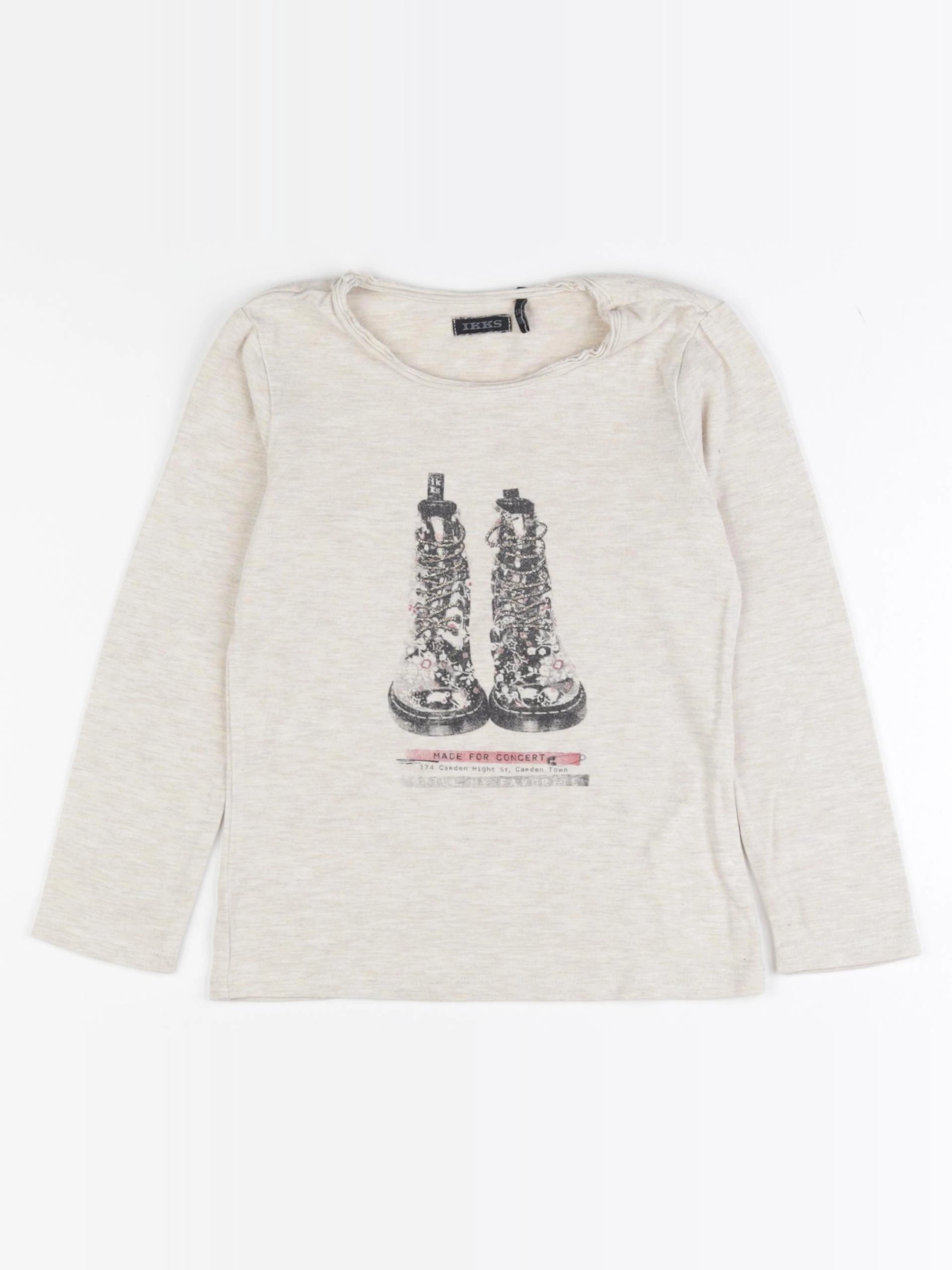 IKKS - tee-shirt beige - 5 ans