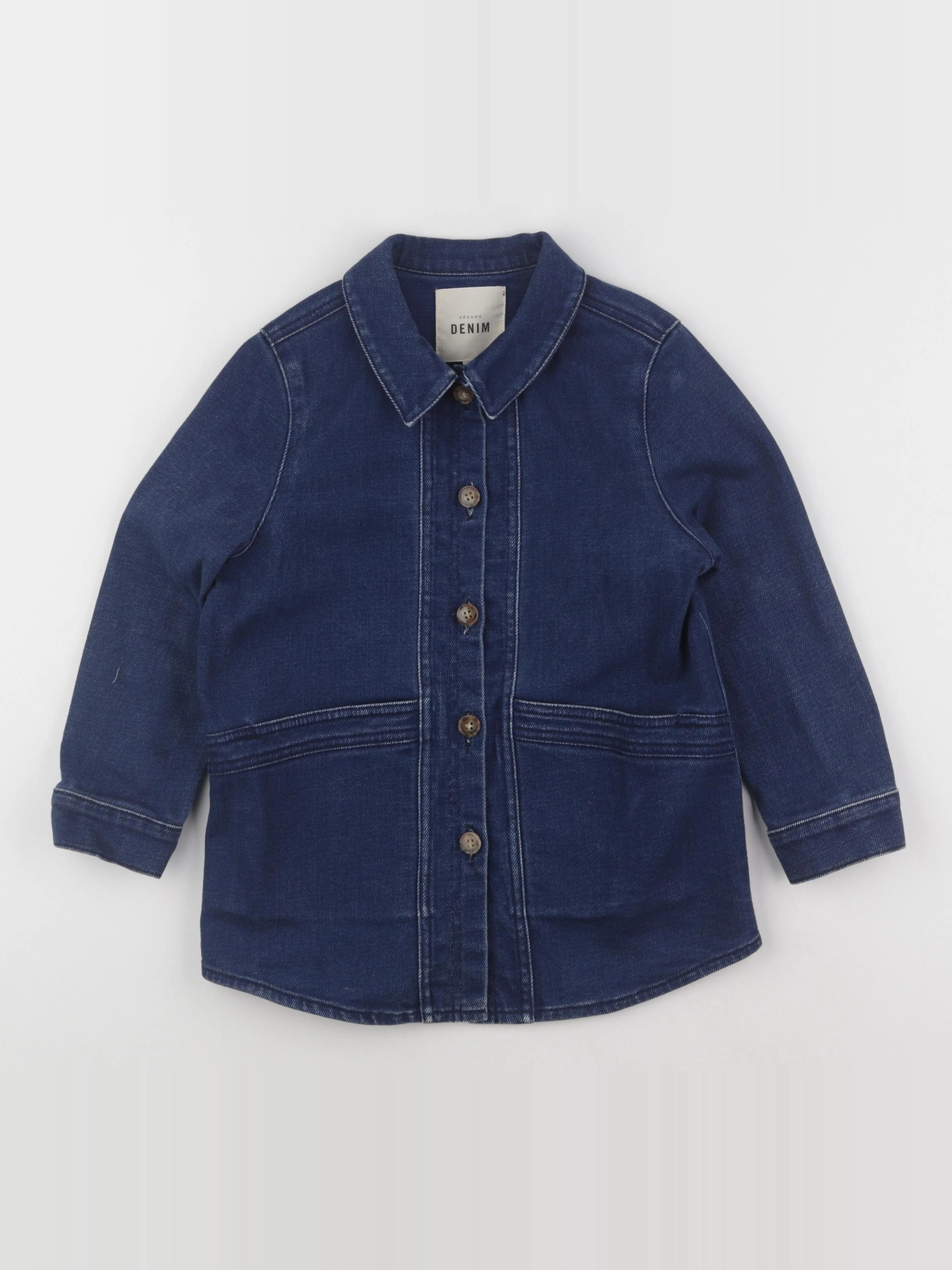 Petit Sézane  - veste bleu - 6 ans