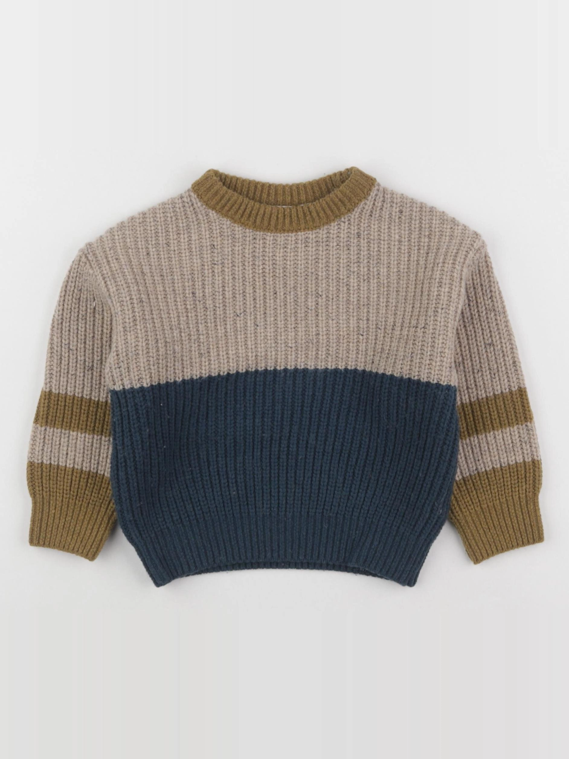 Zara - pull marron - 18 mois