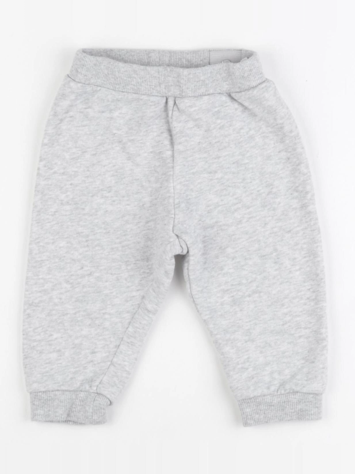 H&M - jogging gris - 6/9 mois