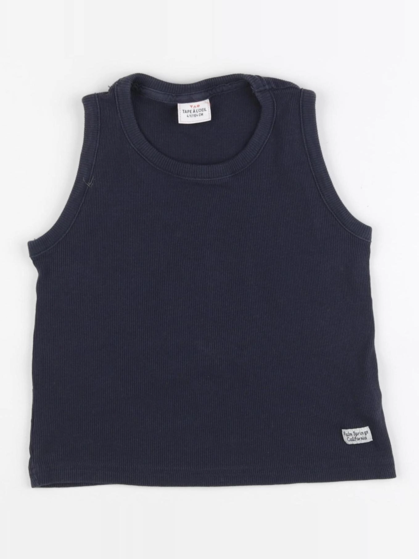 Tape à l'oeil - débardeur bleu - 4 ans
