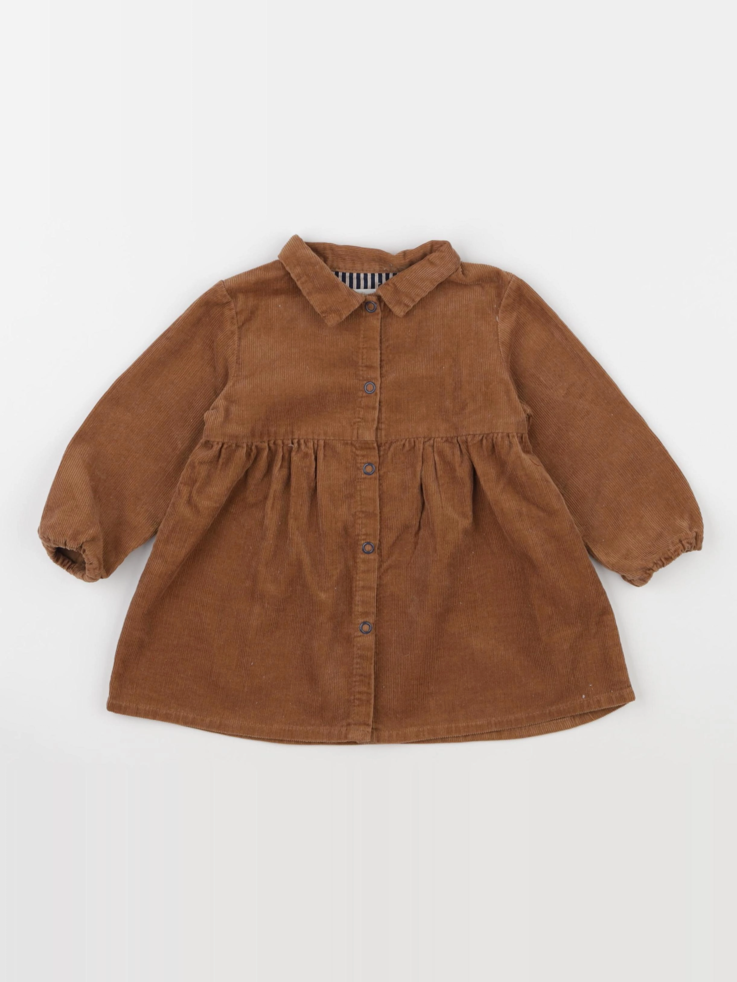 Zara - robe marron - 9/12 mois