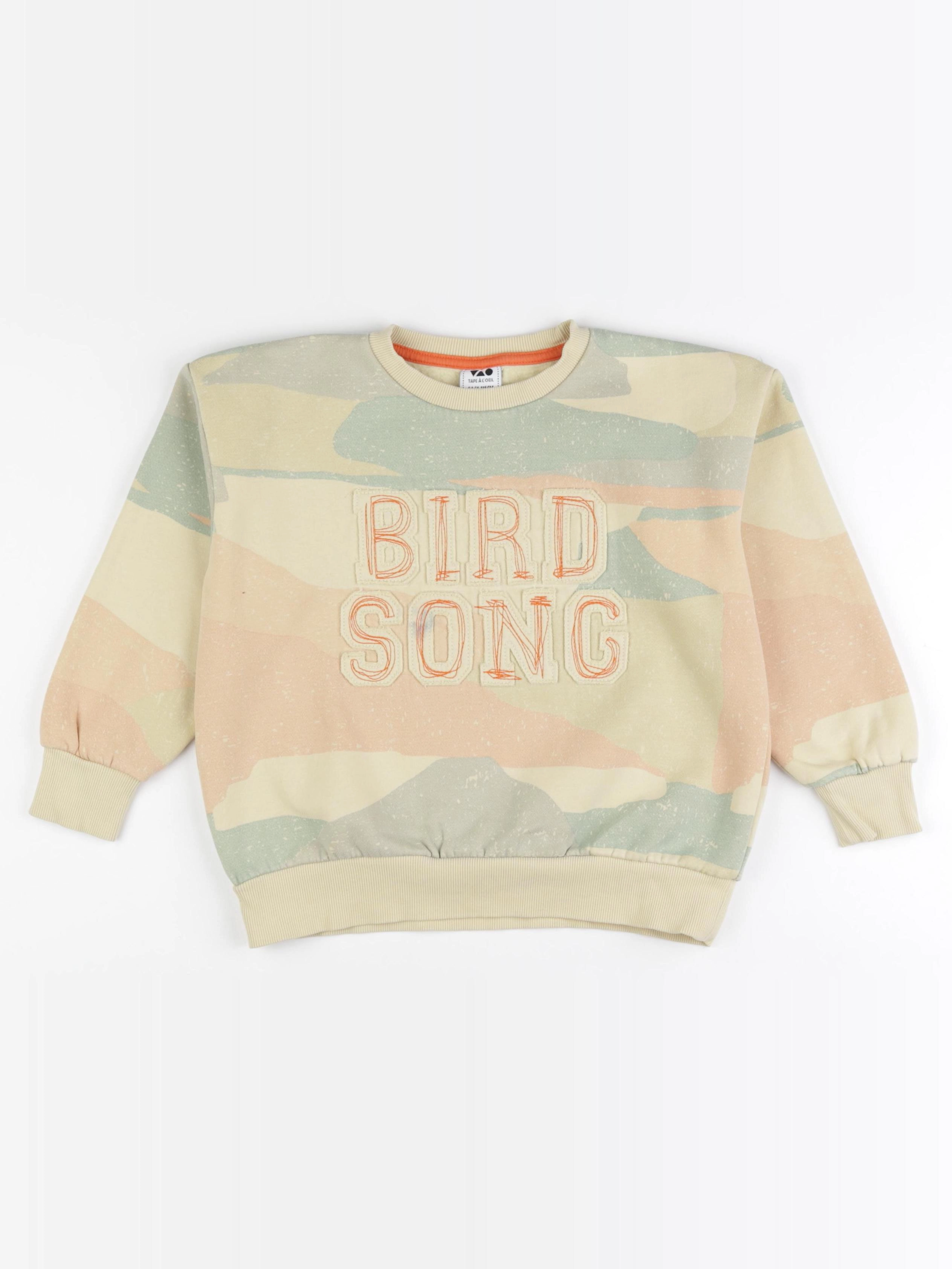 Tape à l'oeil - sweat jaune - 6 ans