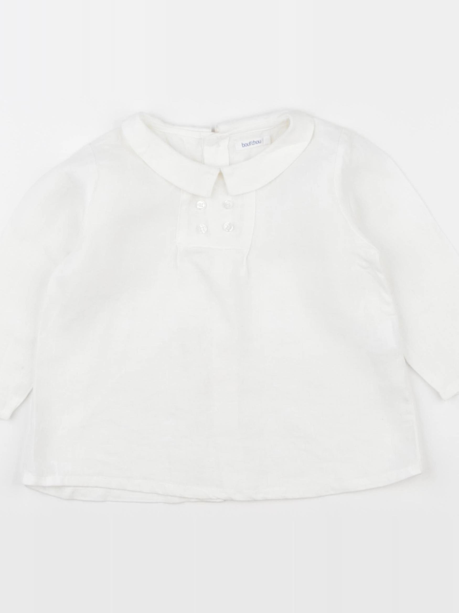 Boutchou - blouse blanc - 18 mois