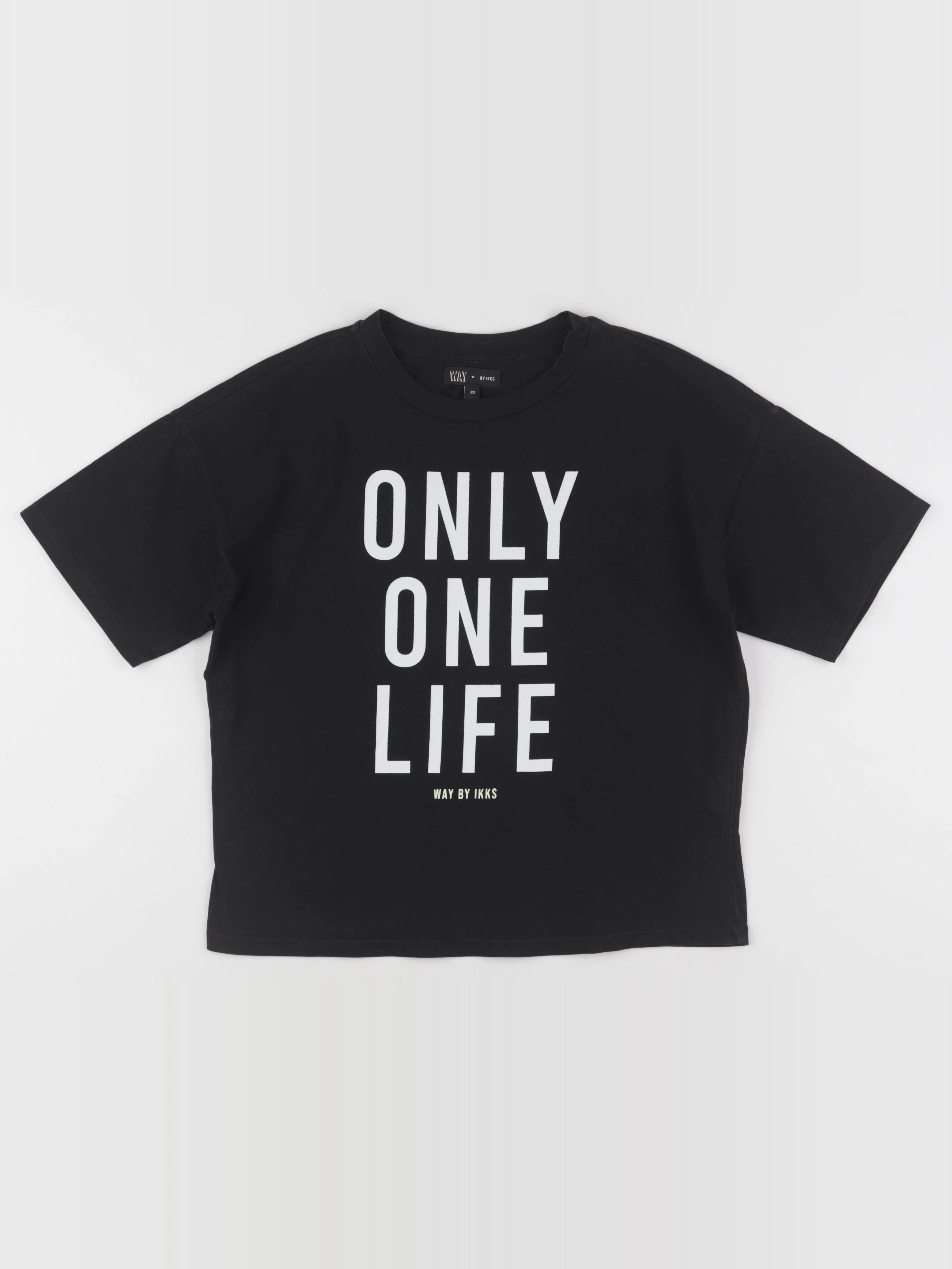 IKKS - tee-shirt noir - 12 ans