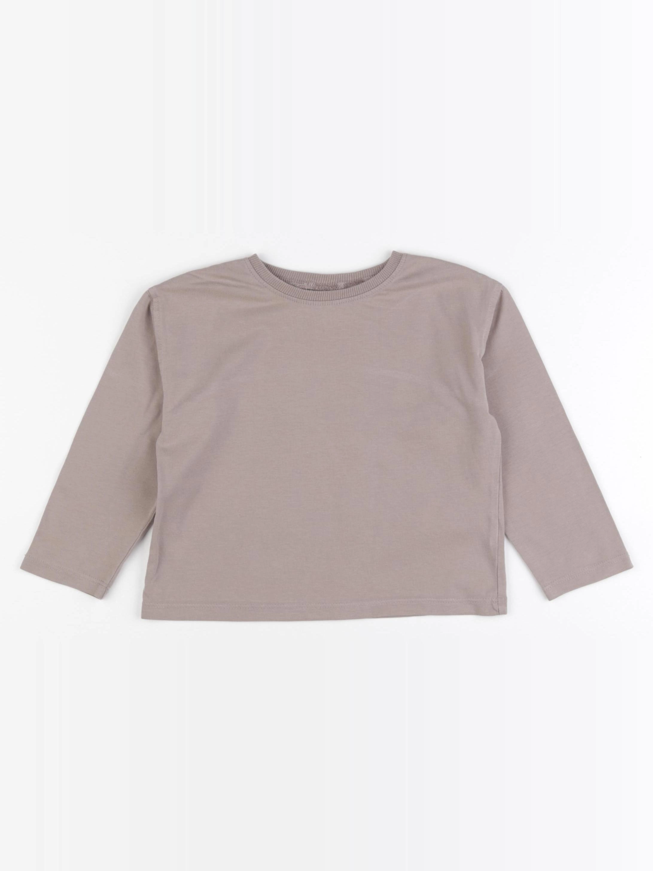 Zara - tee-shirt marron - 3 ans