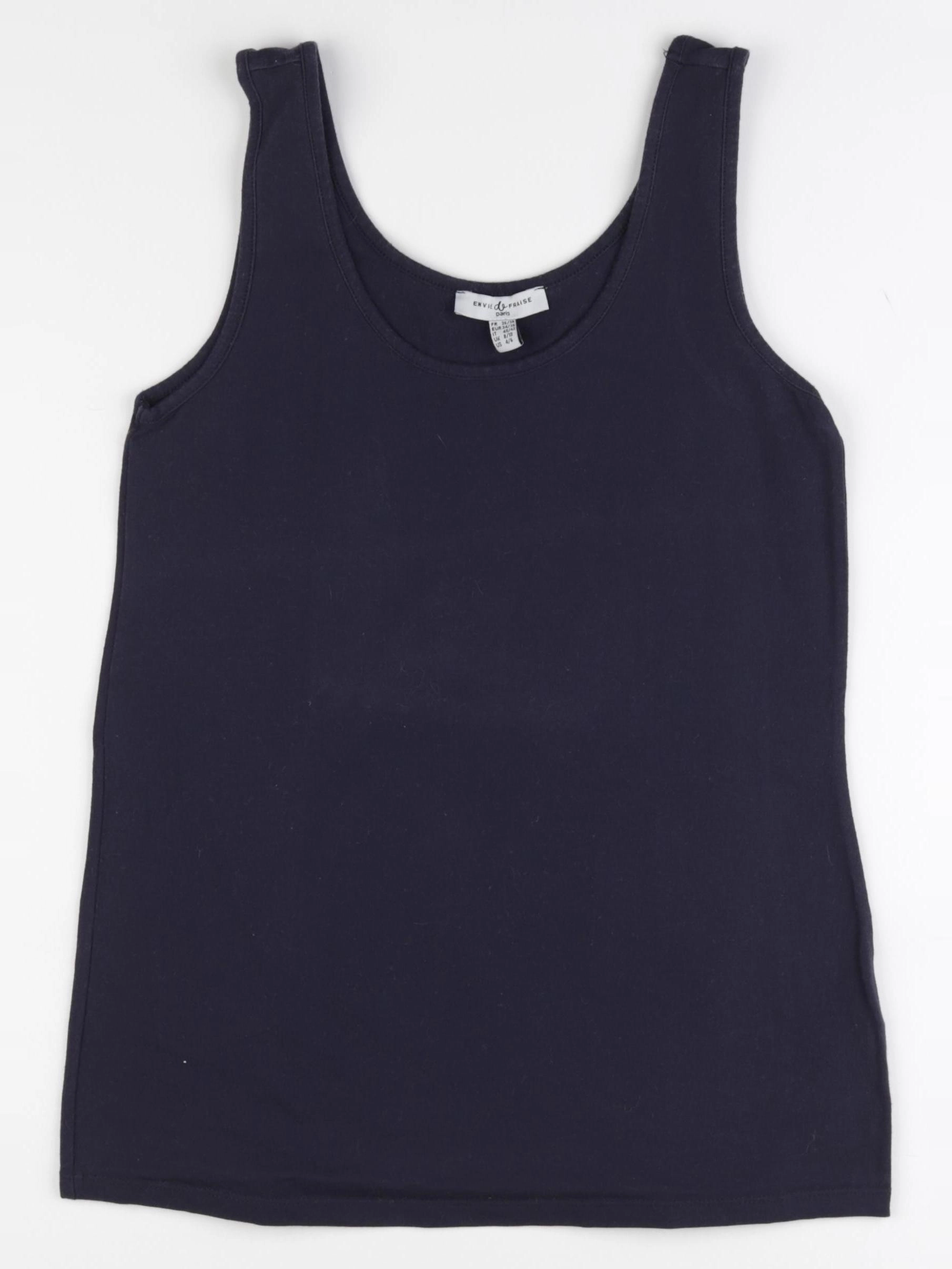 Envie de fraise - débardeur grossesse bleu - 36 à 38