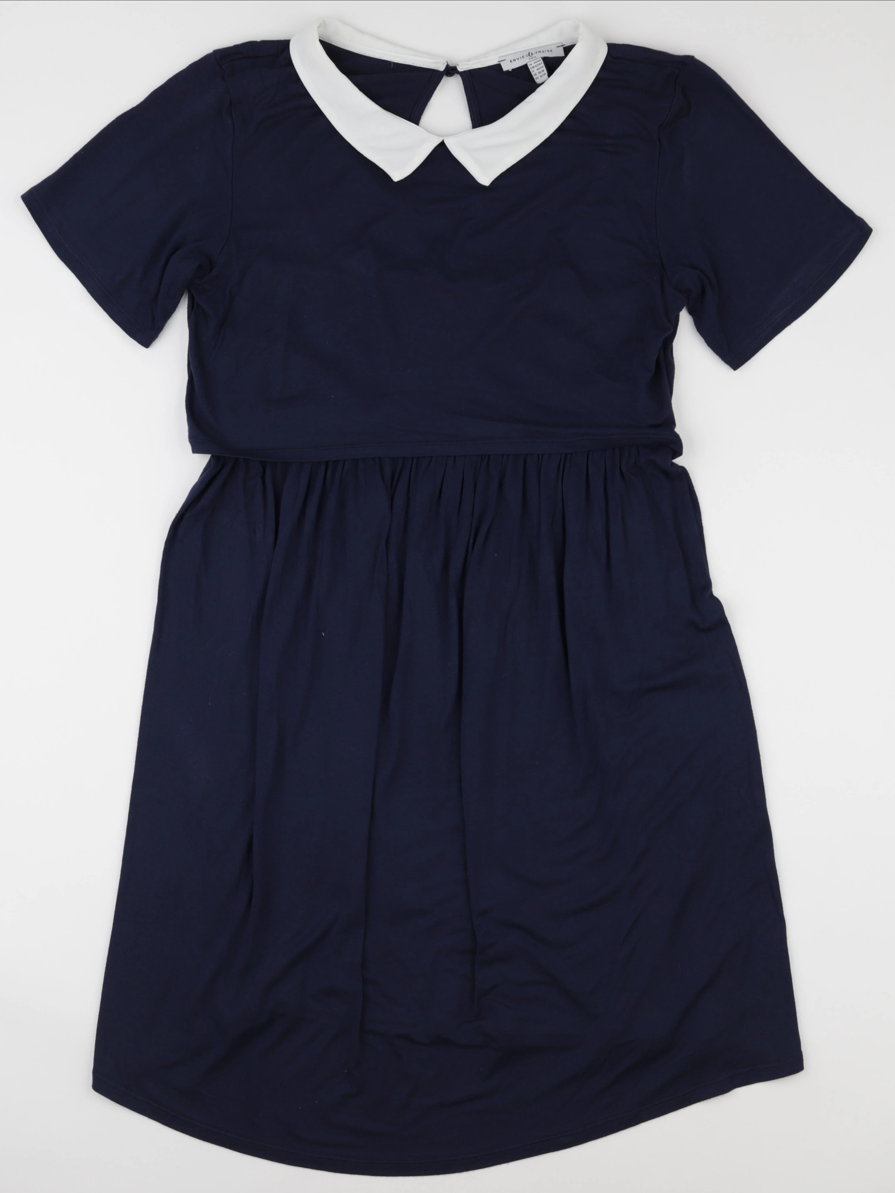 Envie de fraise - robe allaitement bleu - 44 à 46