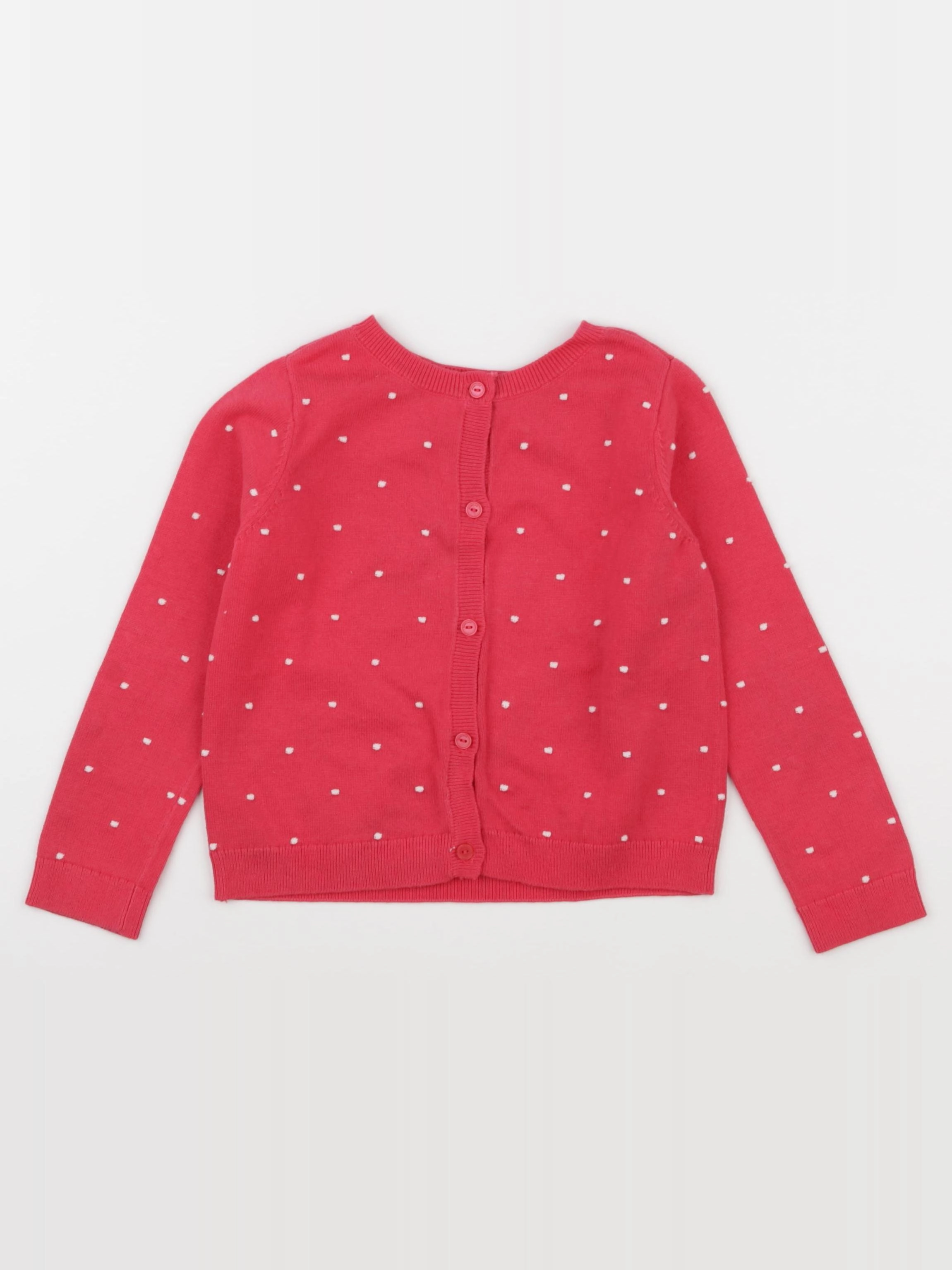 Jacadi - gilet rose - 4 ans