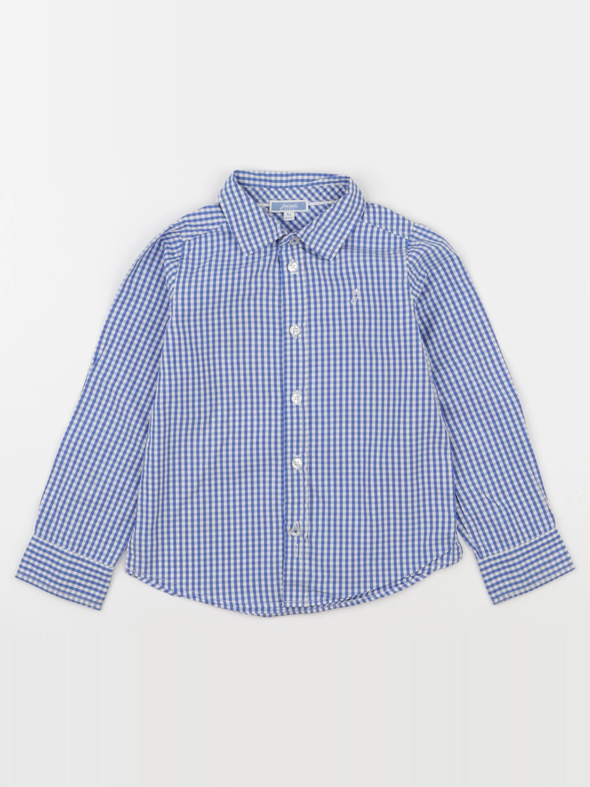 Jacadi - chemise bleu - 4 ans