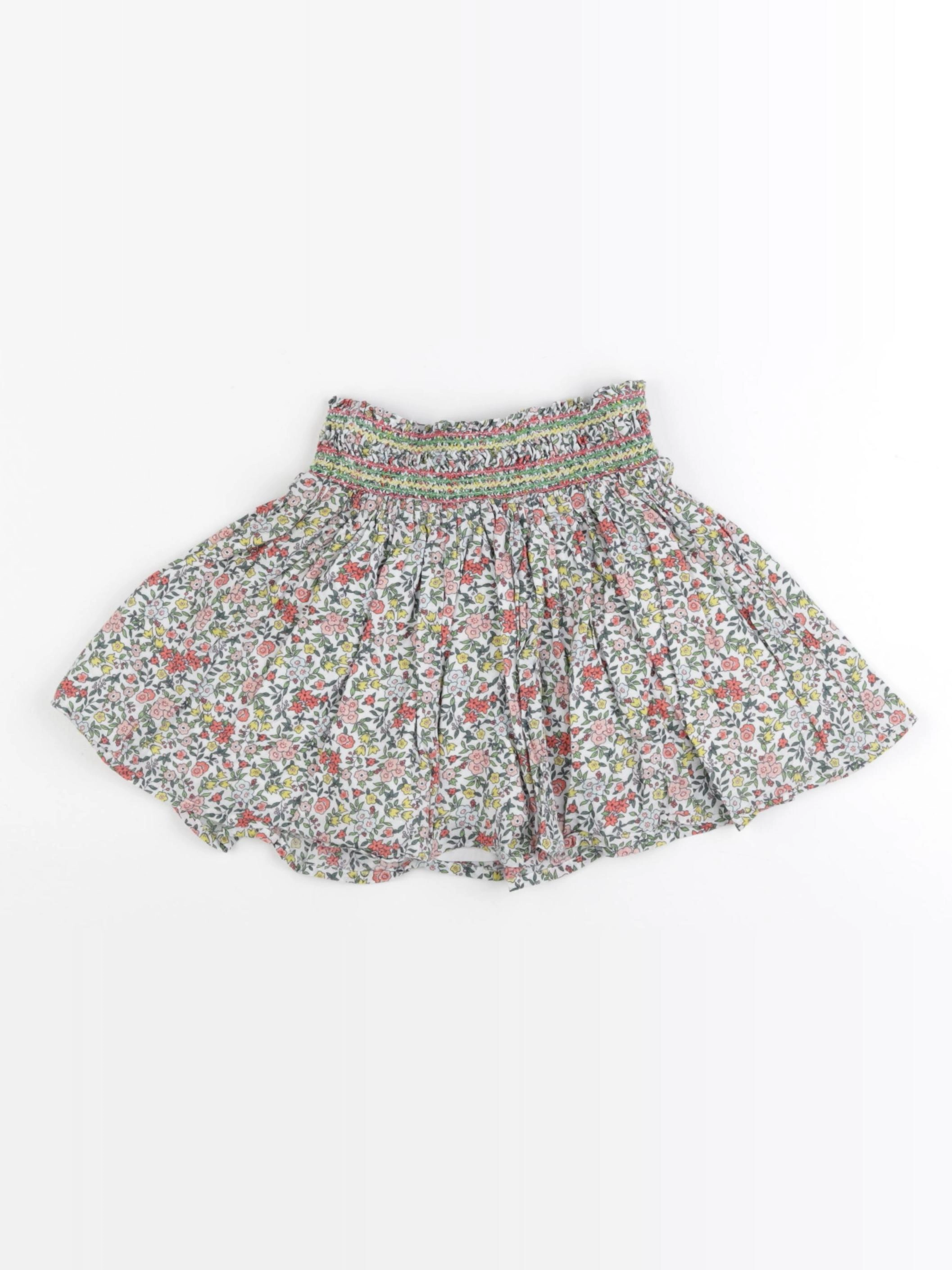 Monoprix - jupe multicolore - 4 ans
