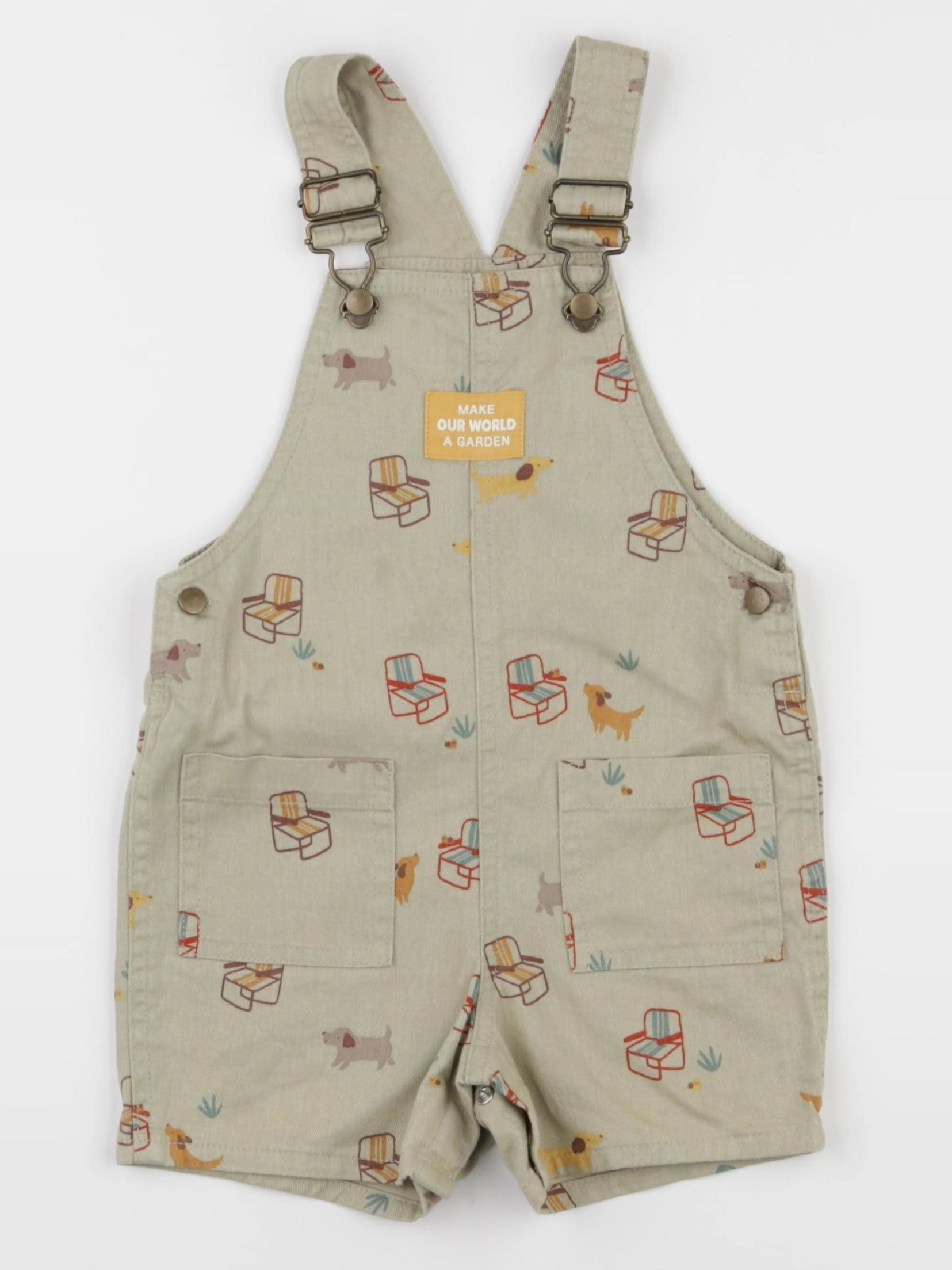 Boutchou - salopette marron - 18 mois