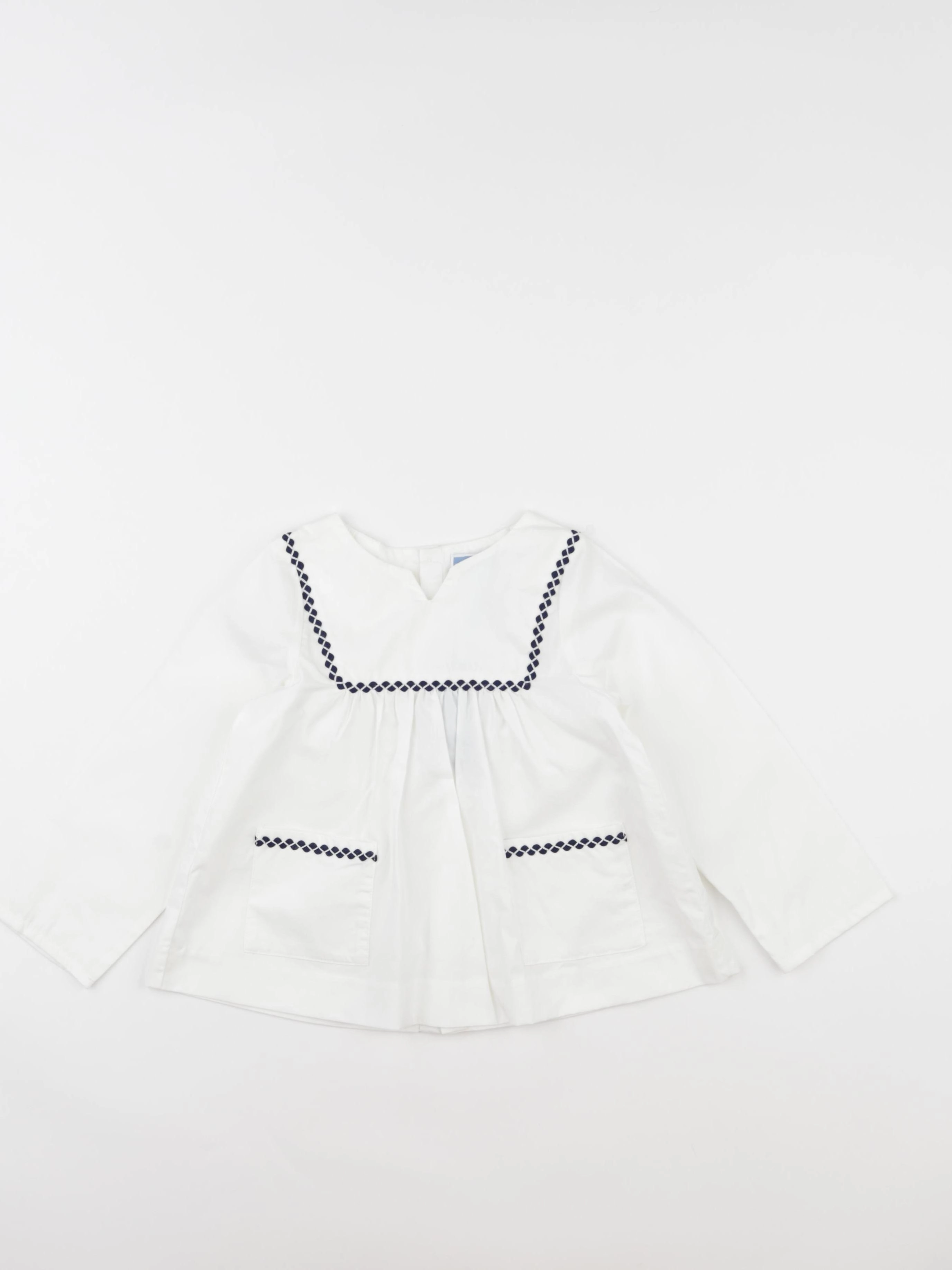 Jacadi - blouse blanc - 36 mois