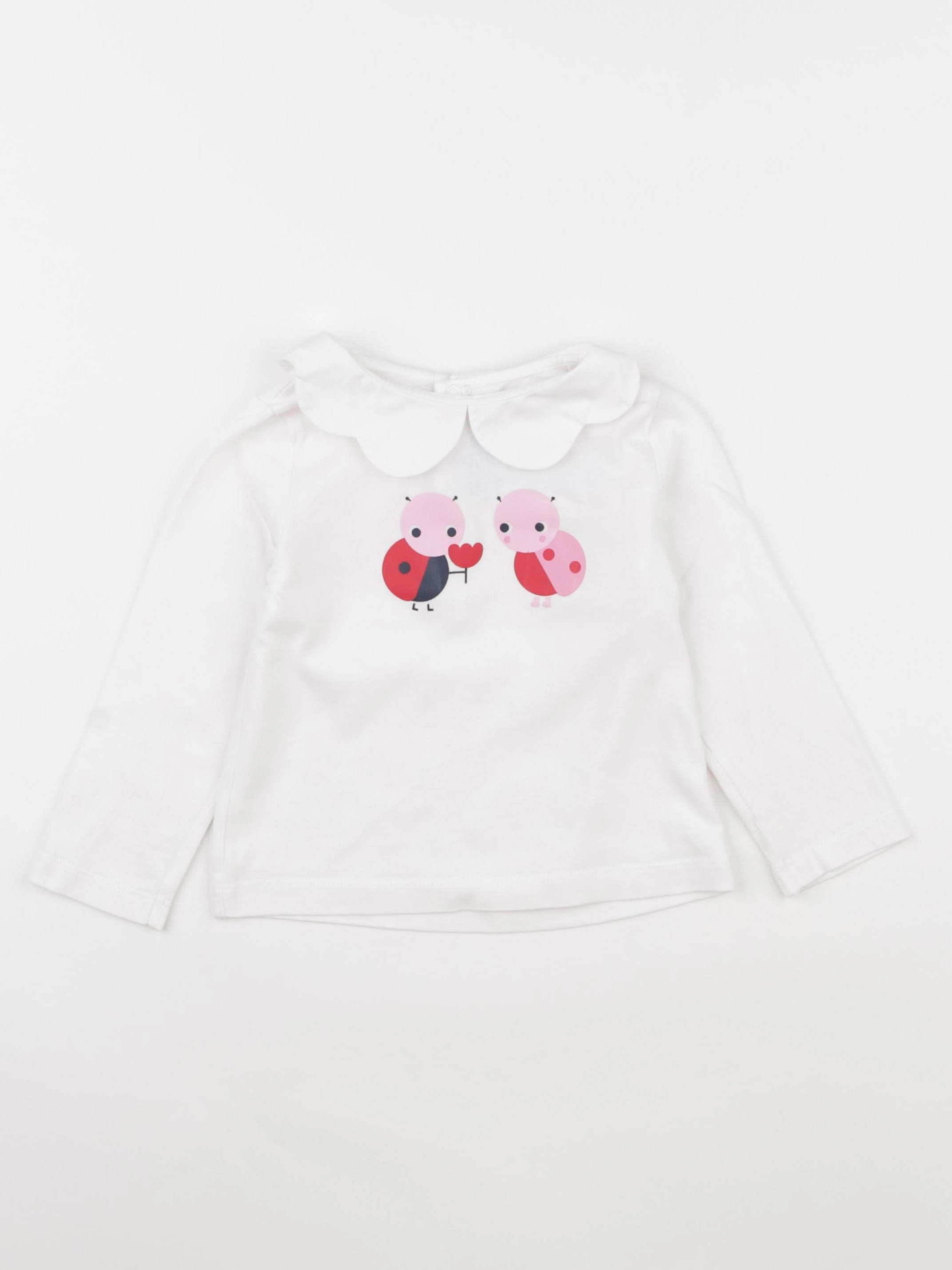 Jacadi - tee-shirt blanc - 36 mois