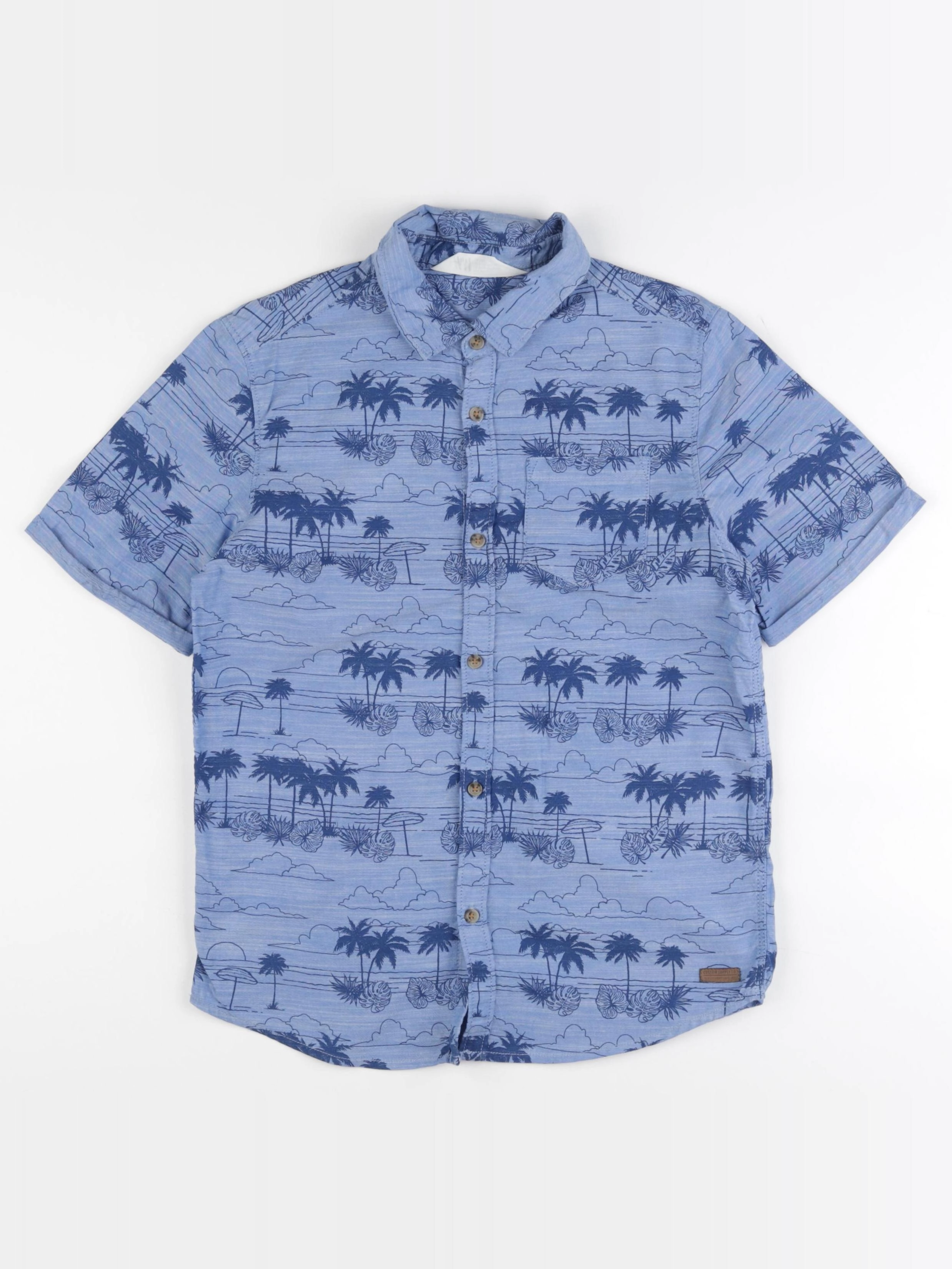 H&M - chemise bleu - 9/10 ans