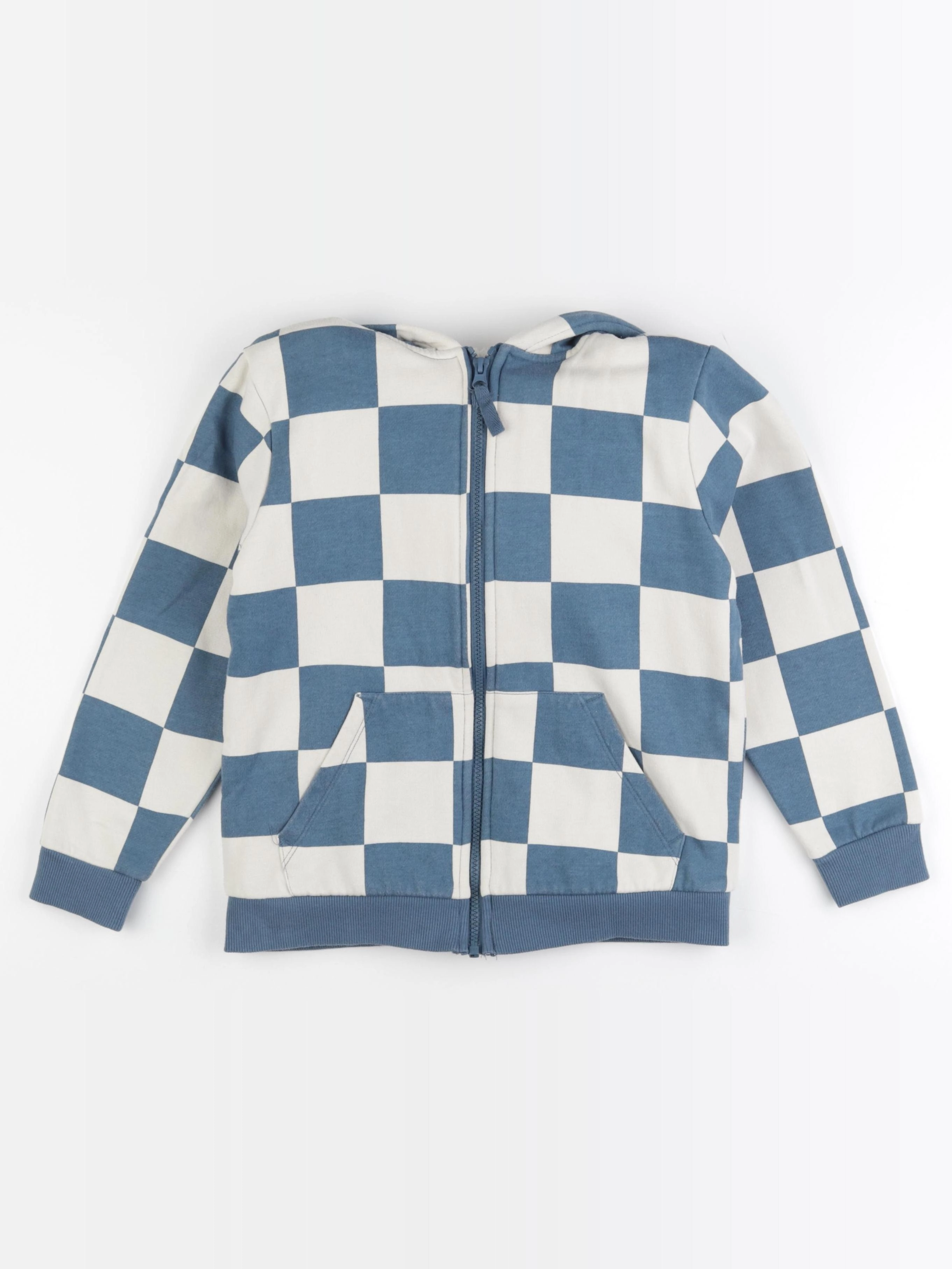 Monoprix - sweat bleu - 10 ans