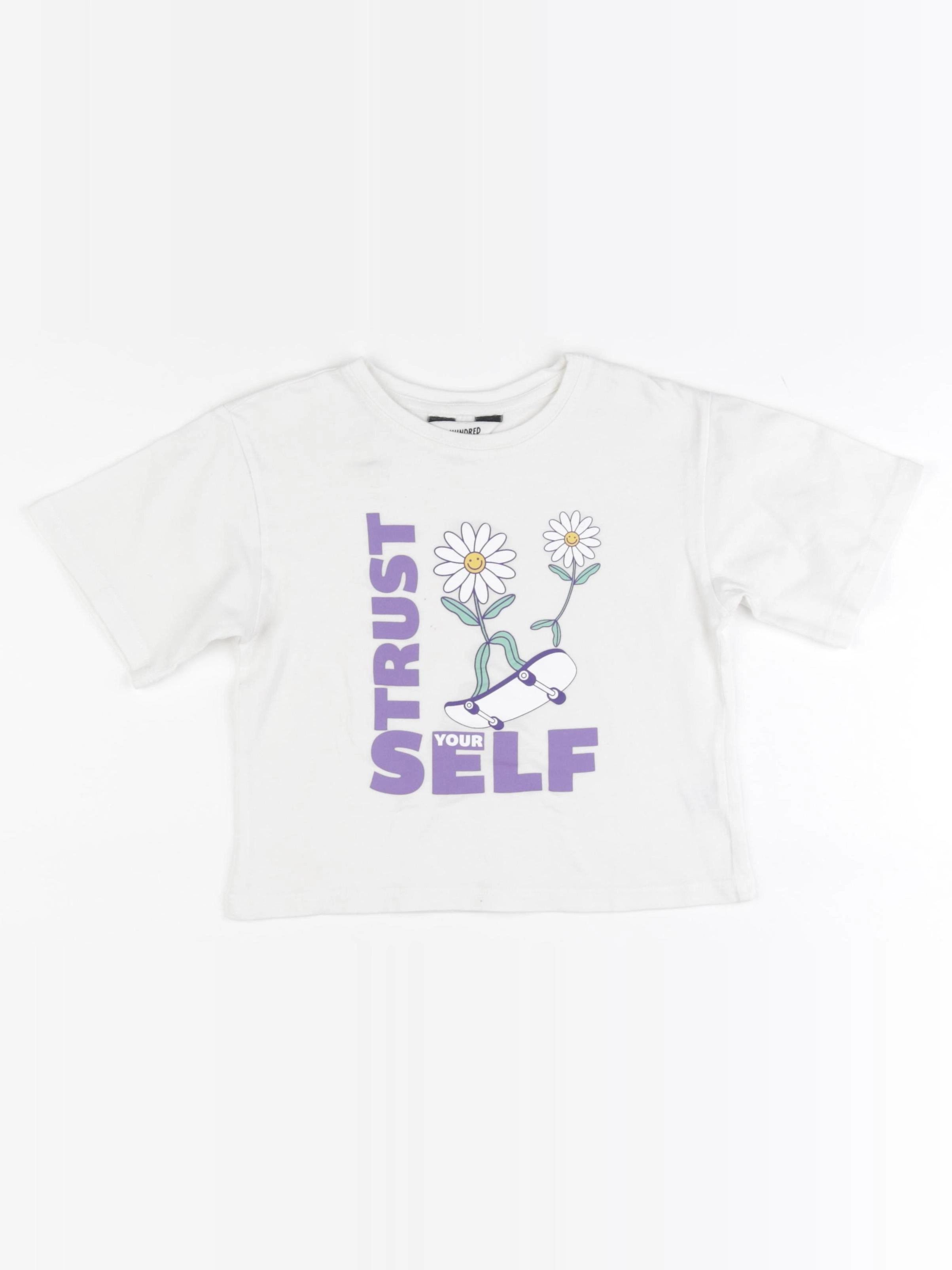 Hundred Pieces - tee-shirt blanc - 4 ans