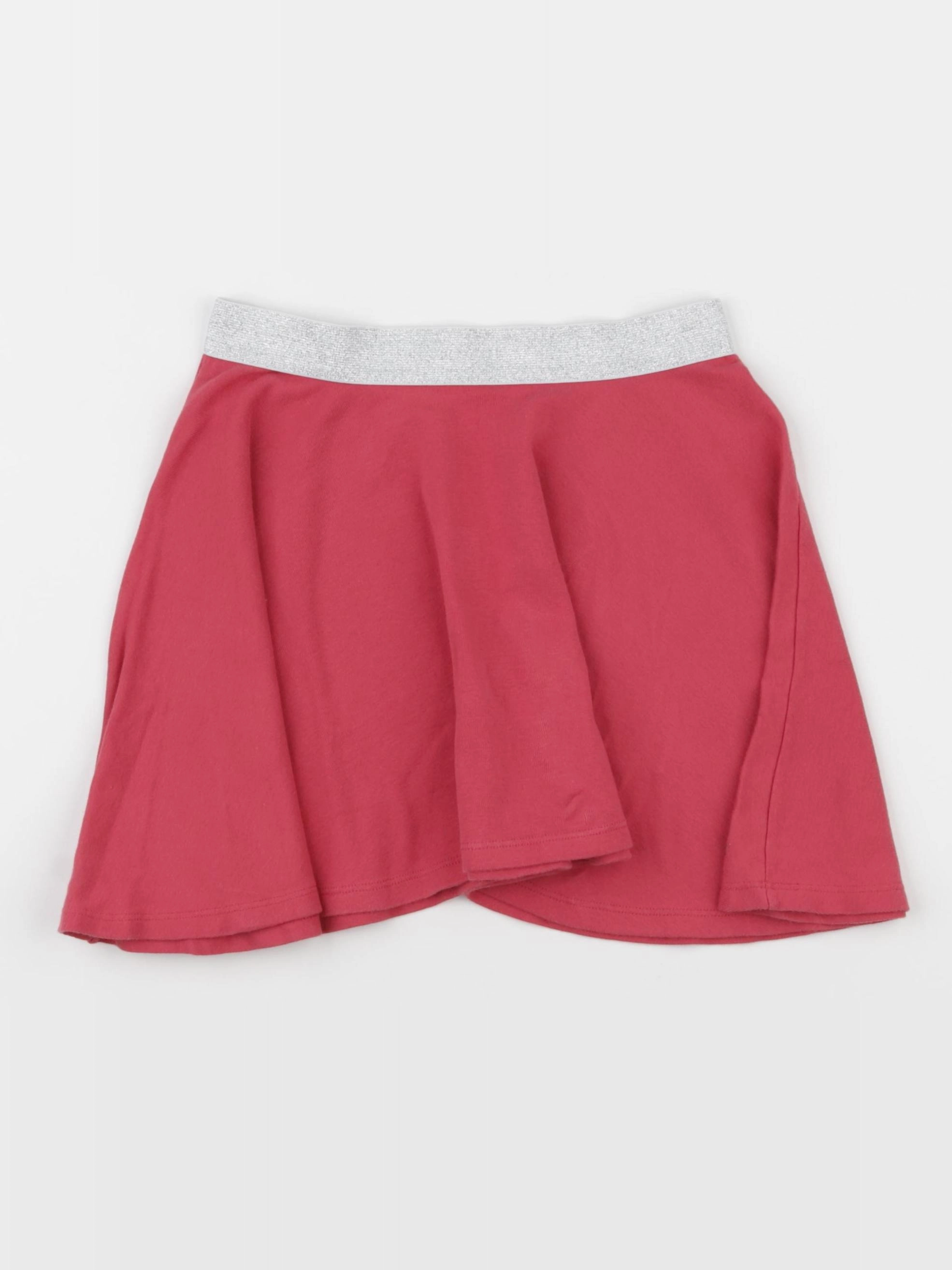 Petit Bateau - jupe rouge - 8 ans