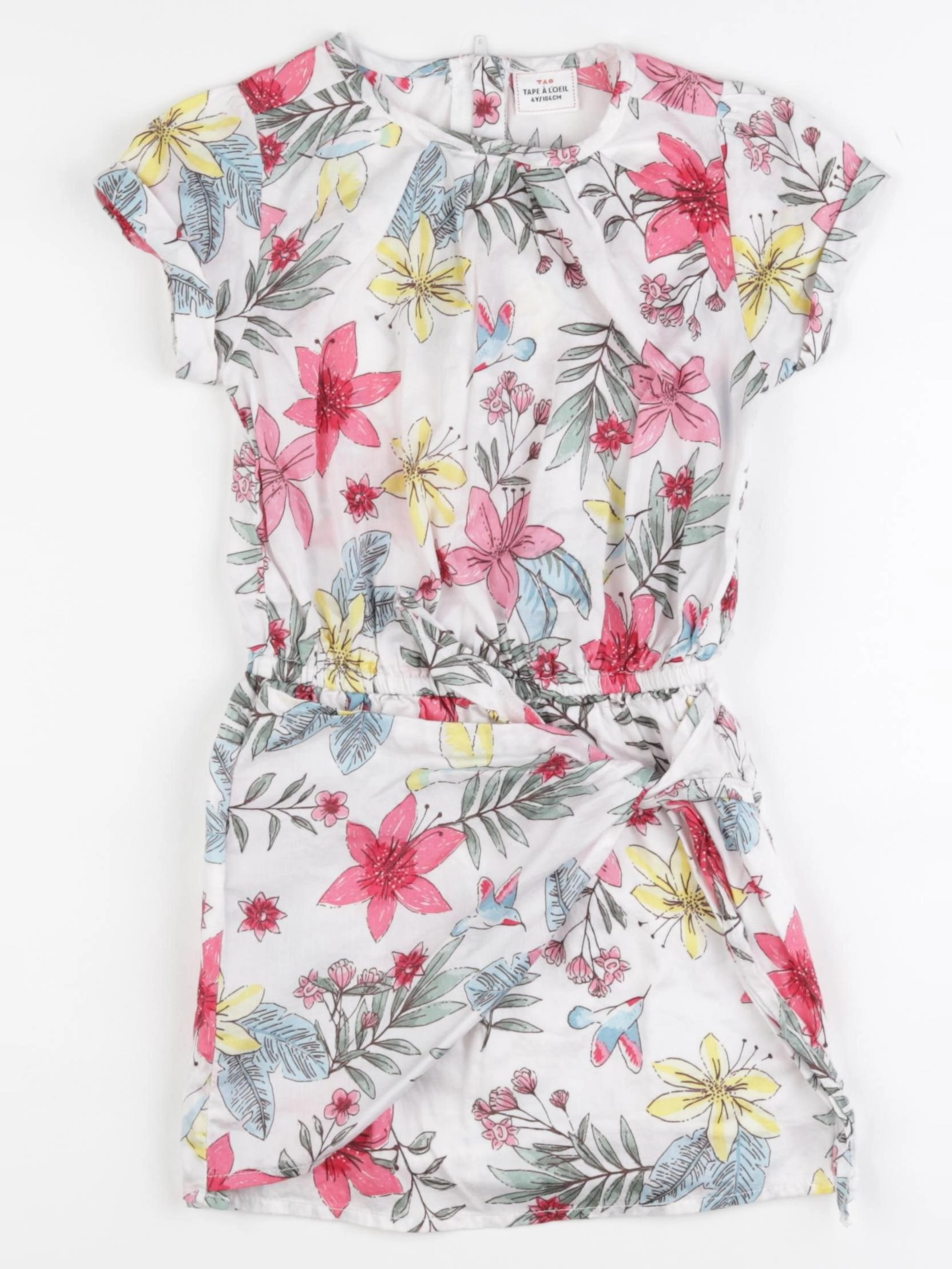 Tape à l'oeil - robe multicolore - 4 ans