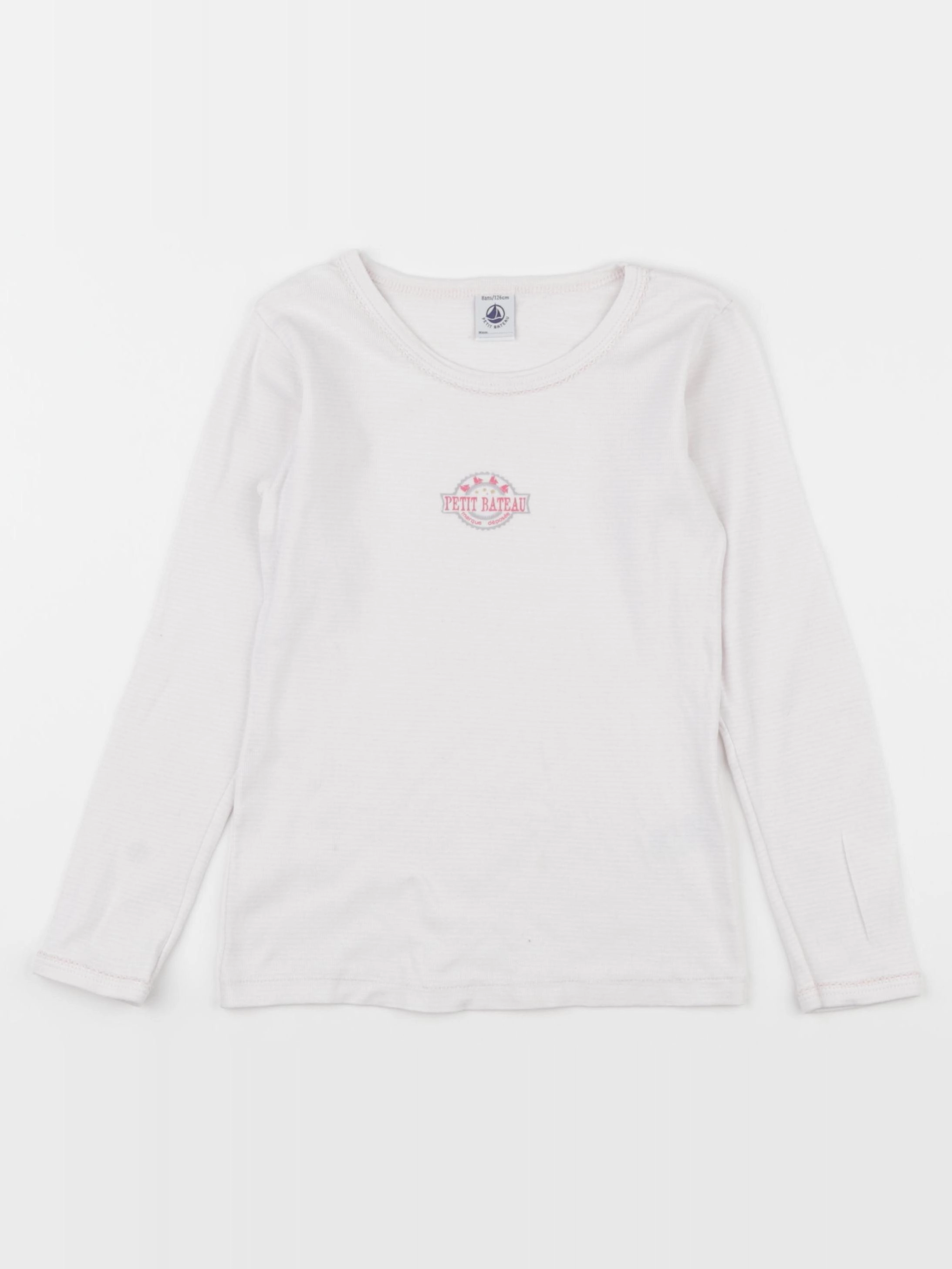 Petit Bateau - maillot de corps rose - 8 ans