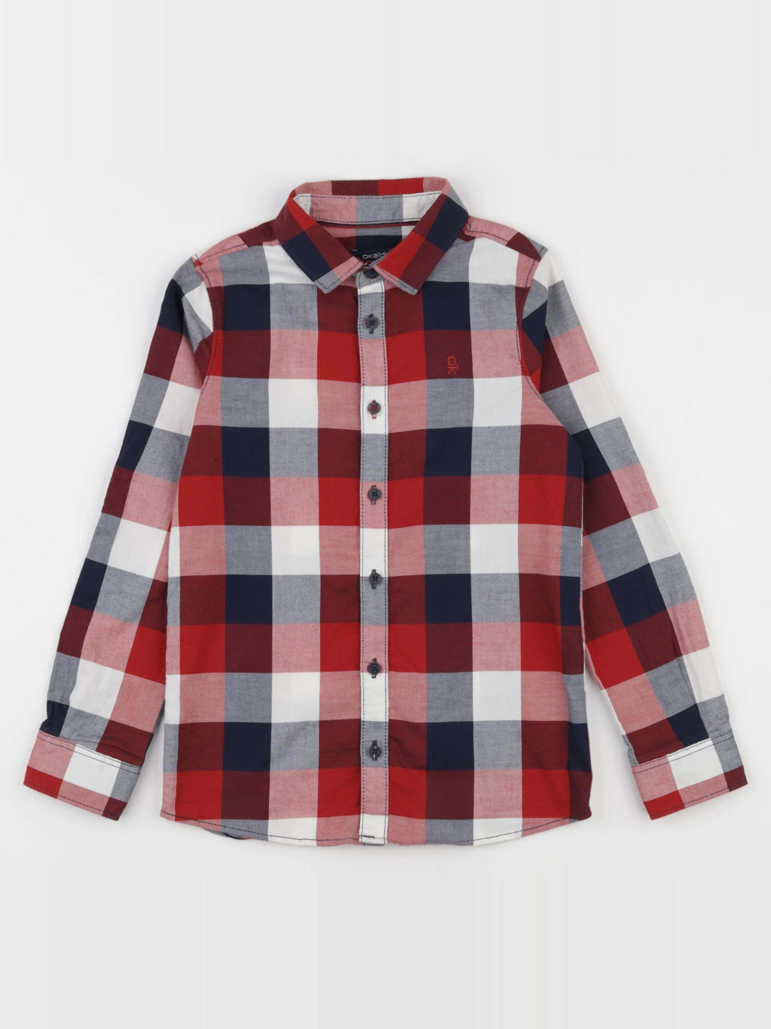 Okaidi - chemise multicolore - 8 ans