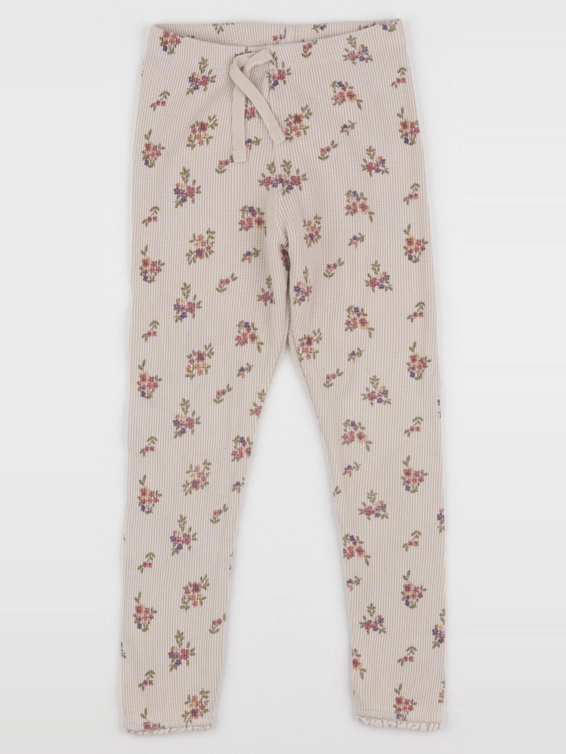 Zara - legging beige - 5/6 ans