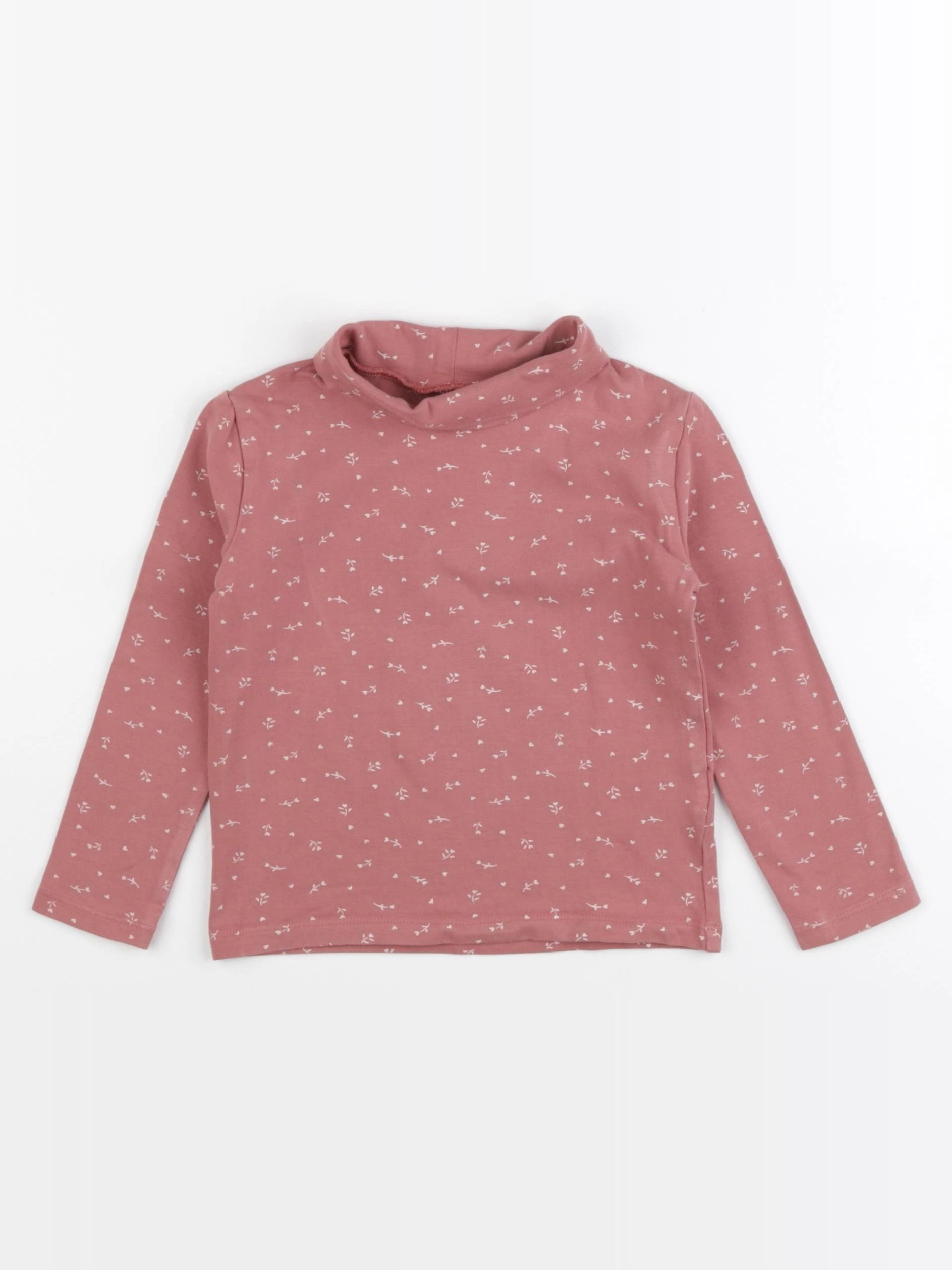Vertbaudet - sous-pull rose - 3 ans