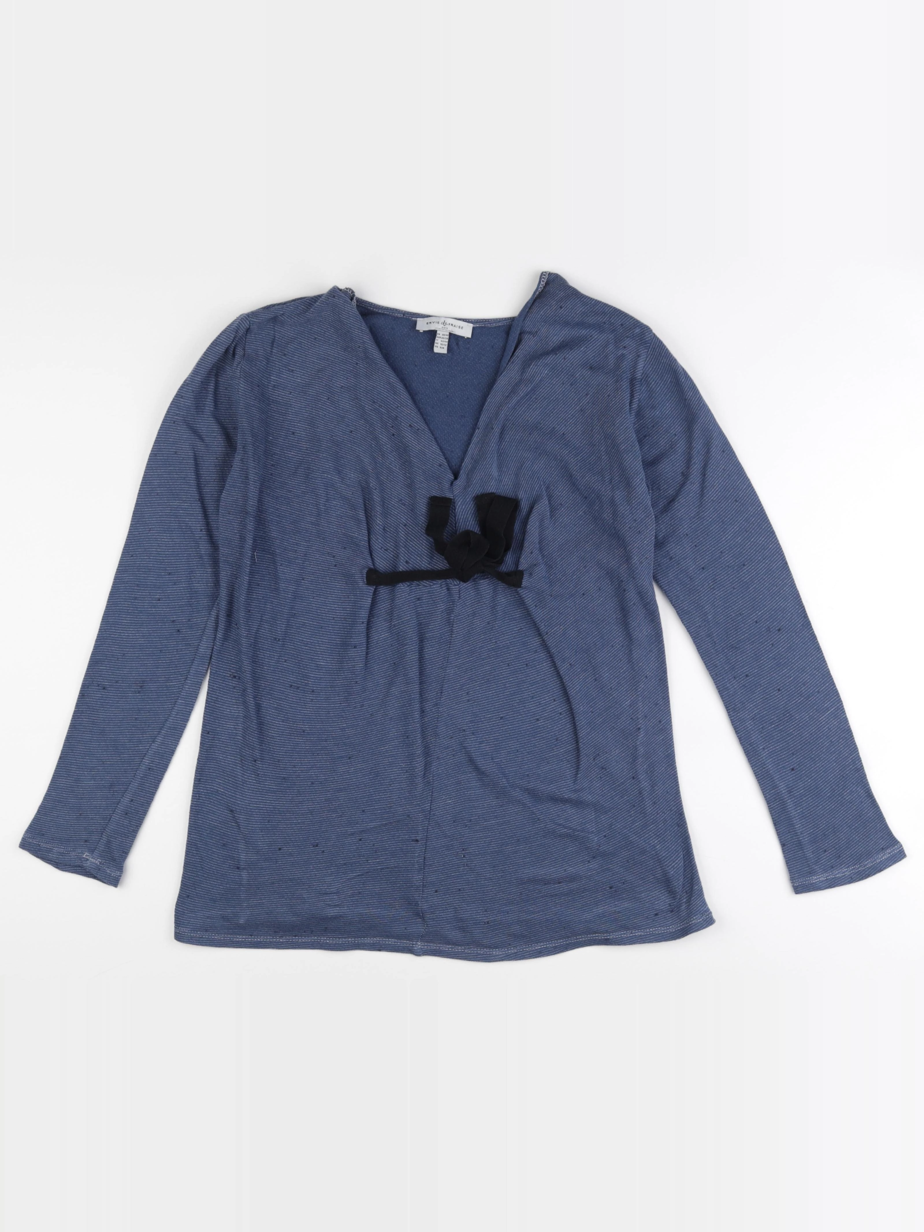 Envie de fraise - tee-shirt grossesse bleu - 38 à 40