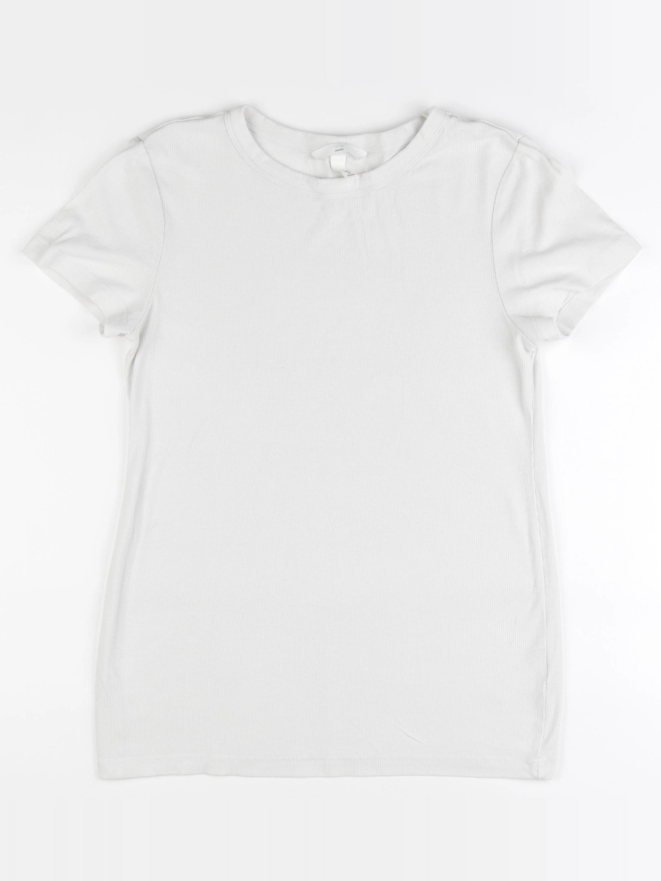 H&M - tee-shirt grossesse blanc - m