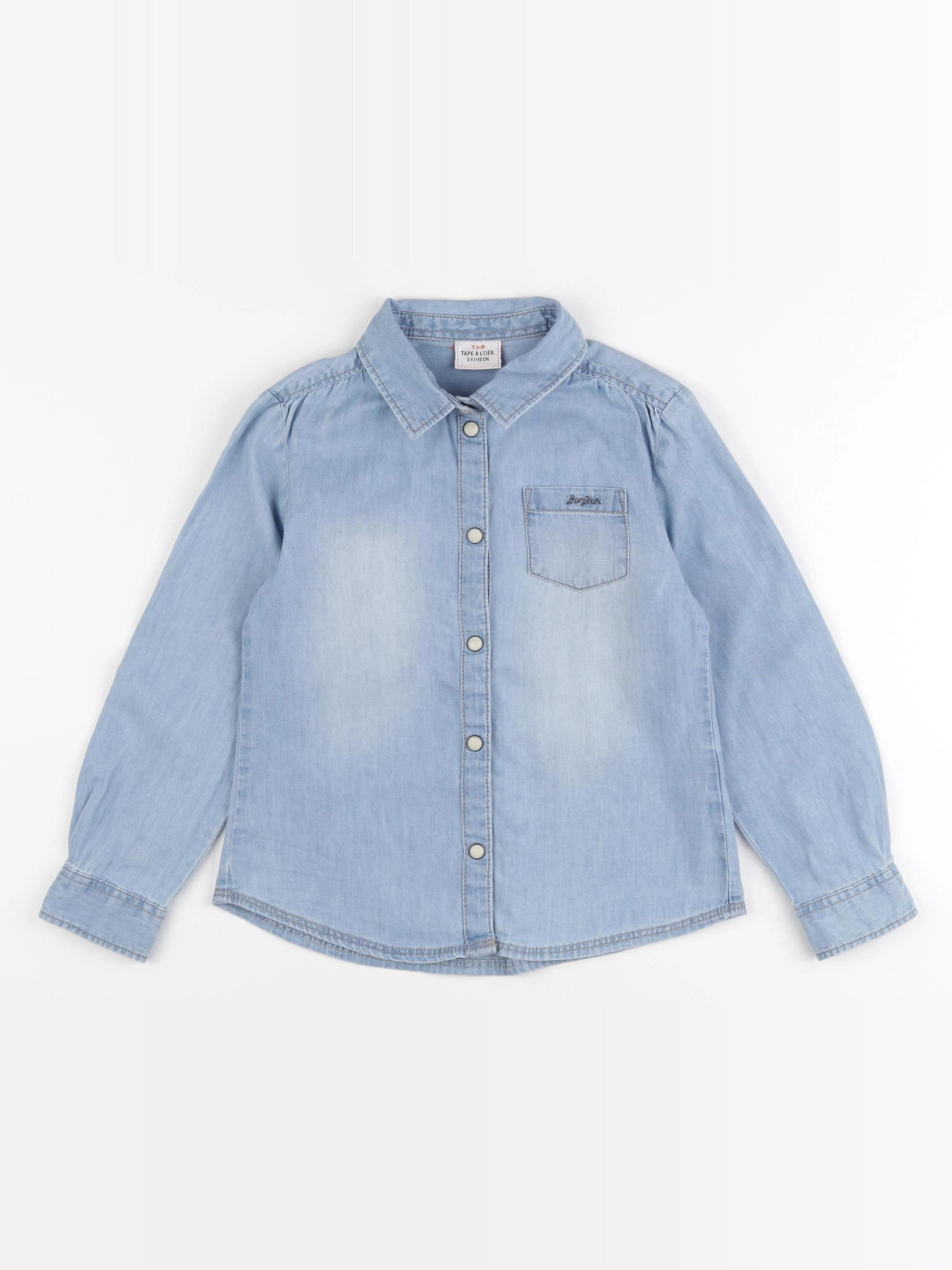 Tape à l'oeil - chemise bleu - 5 ans