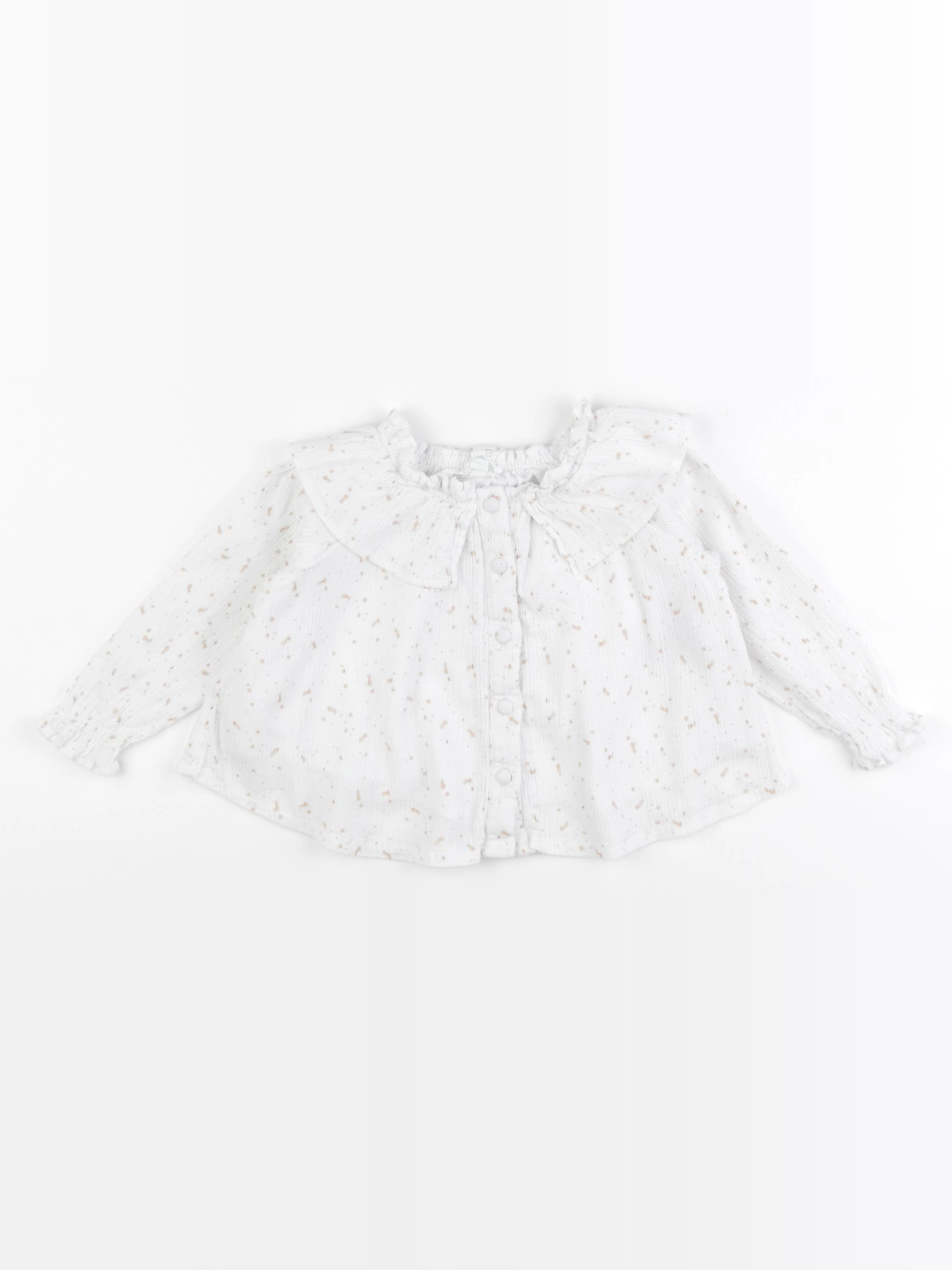 Vertbaudet - blouse blanc - 2 ans