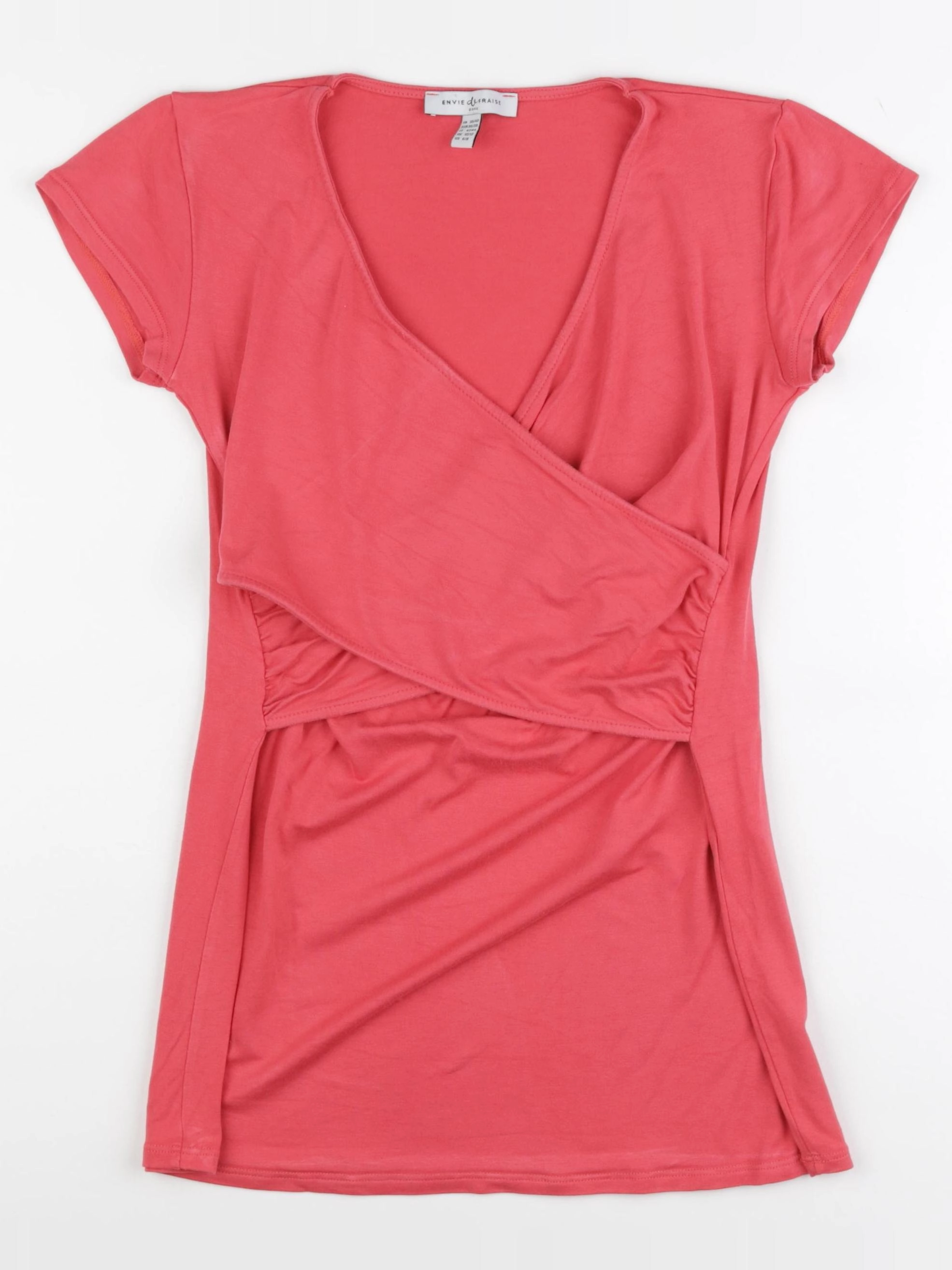 Envie de fraise - tee-shirt grossesse rose - 38 à 40