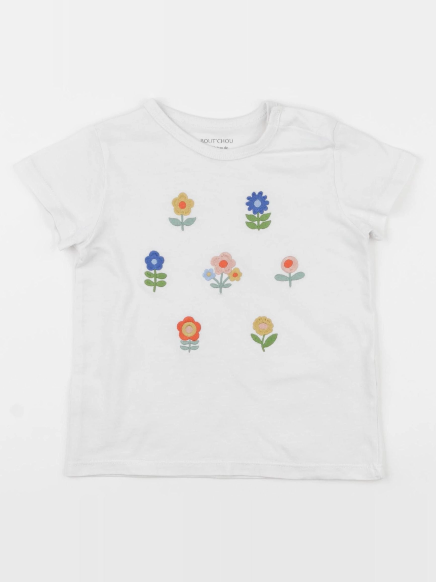 Boutchou - tee-shirt blanc - 36 mois