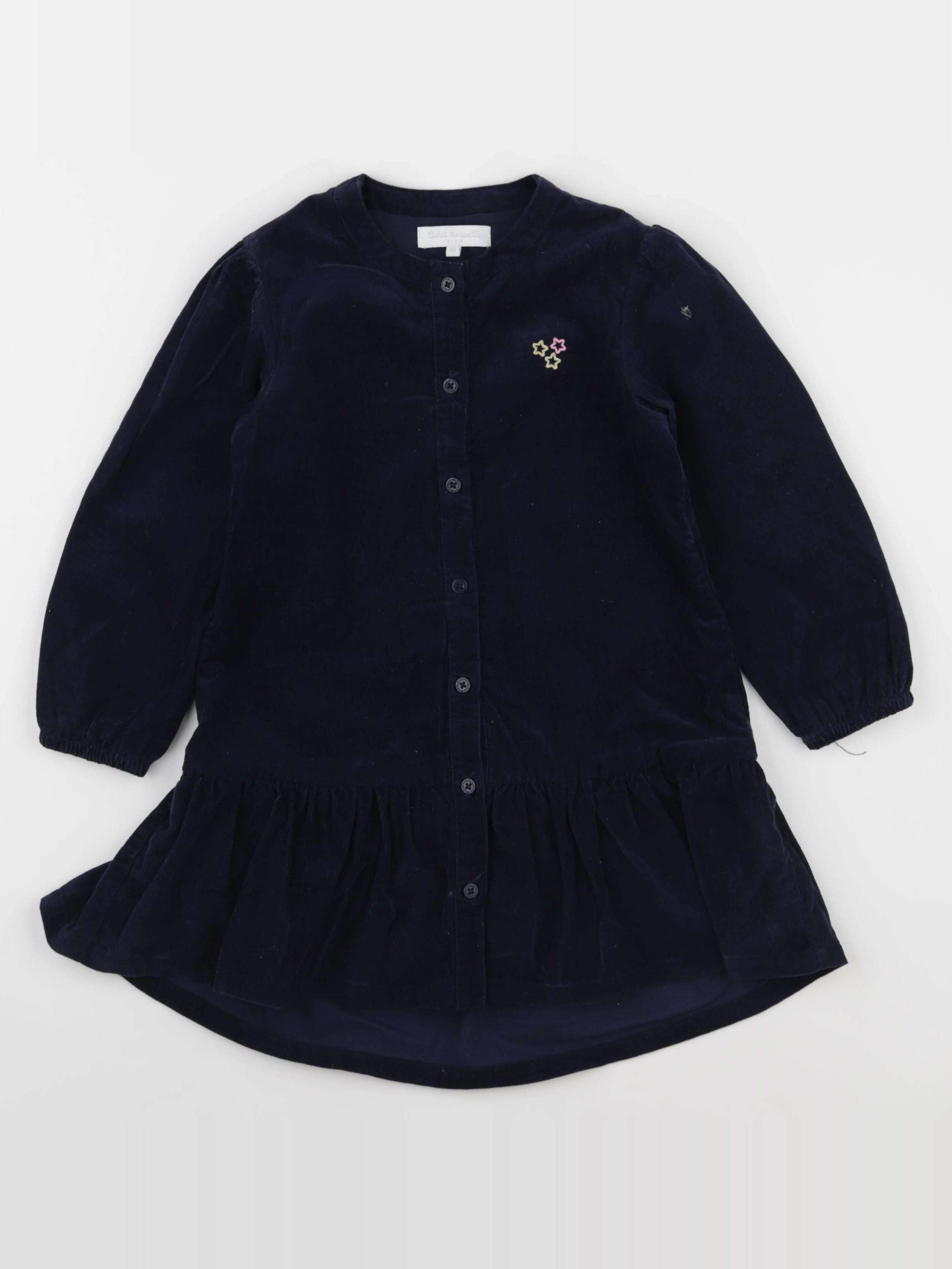 Cadet Rousselle - robe bleu - 4 ans