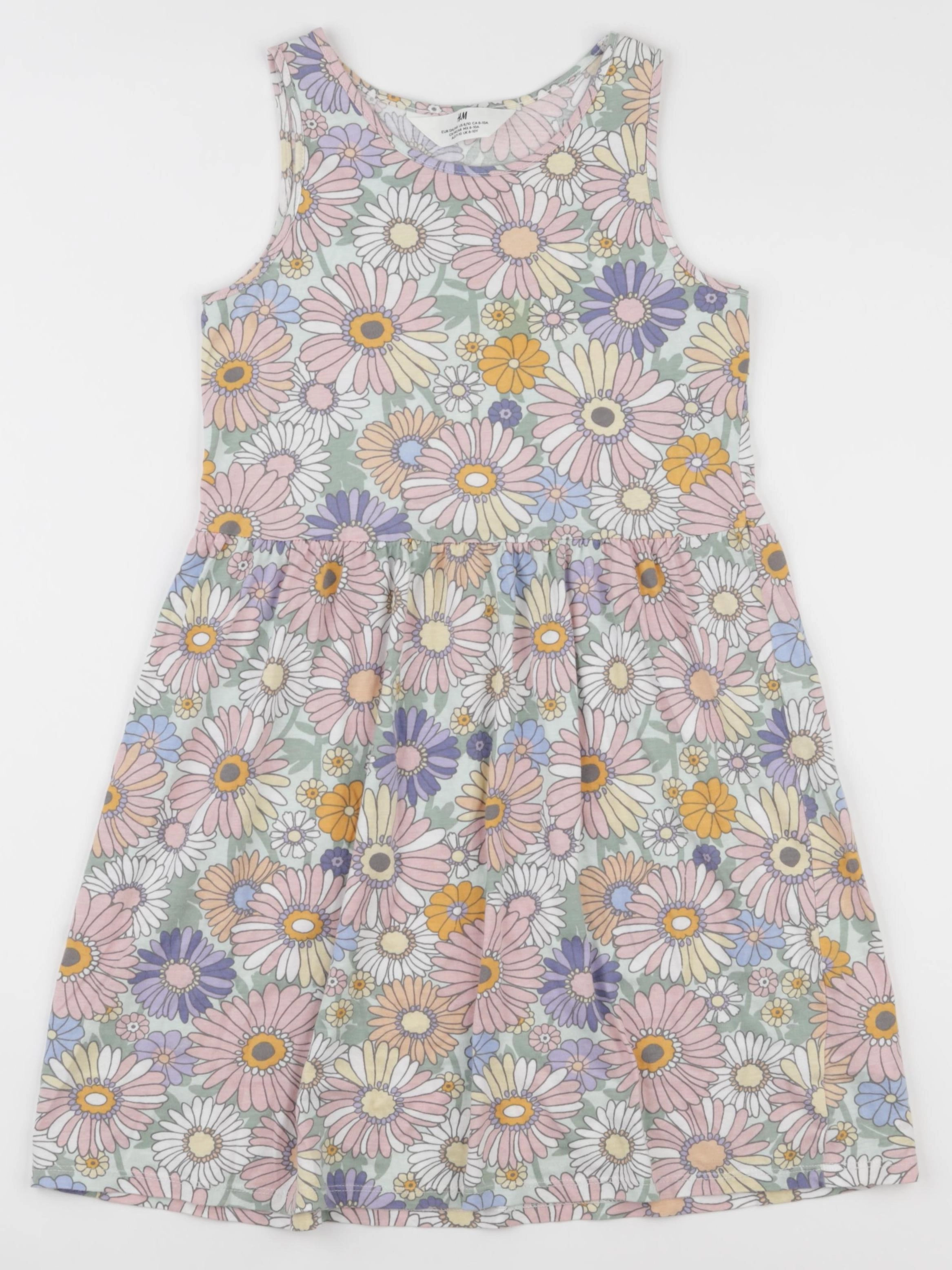 H&M - robe multicolore - 8/10 ans
