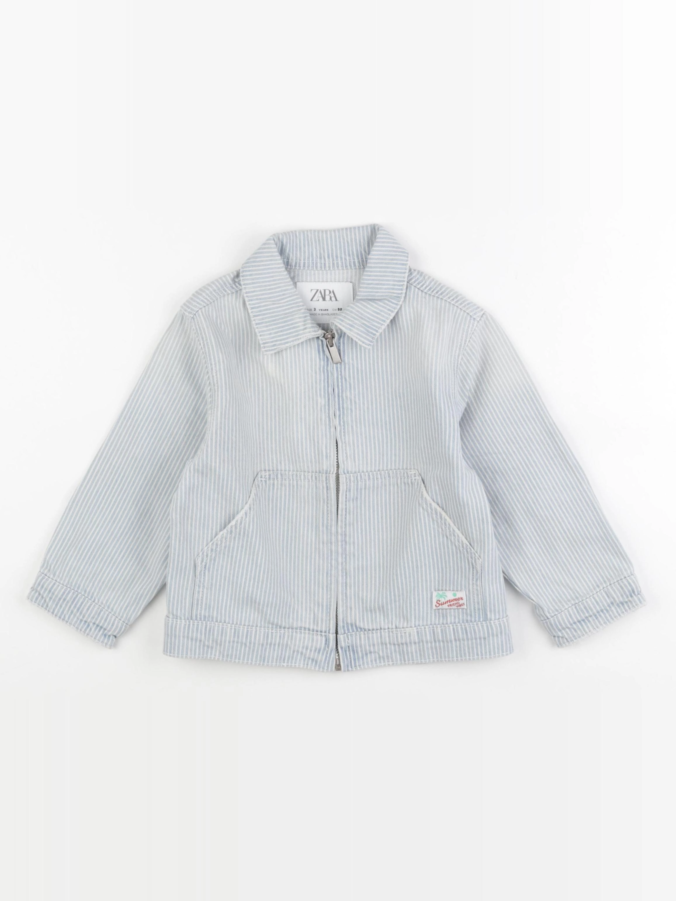 Zara - veste bleu - 3 ans