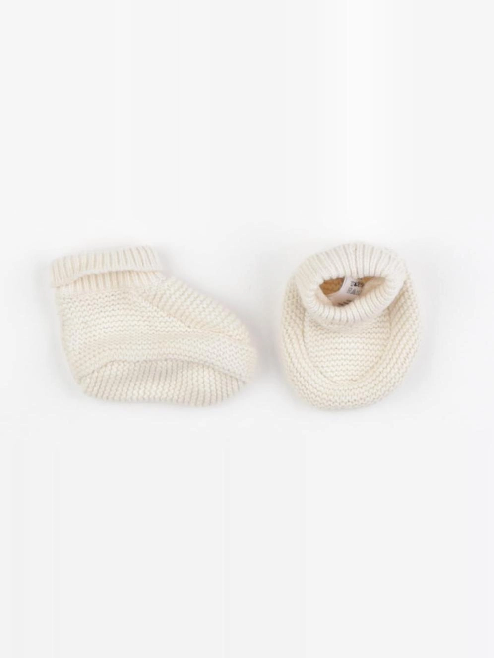 Petit Bateau - chaussons beige - pointure 15/18