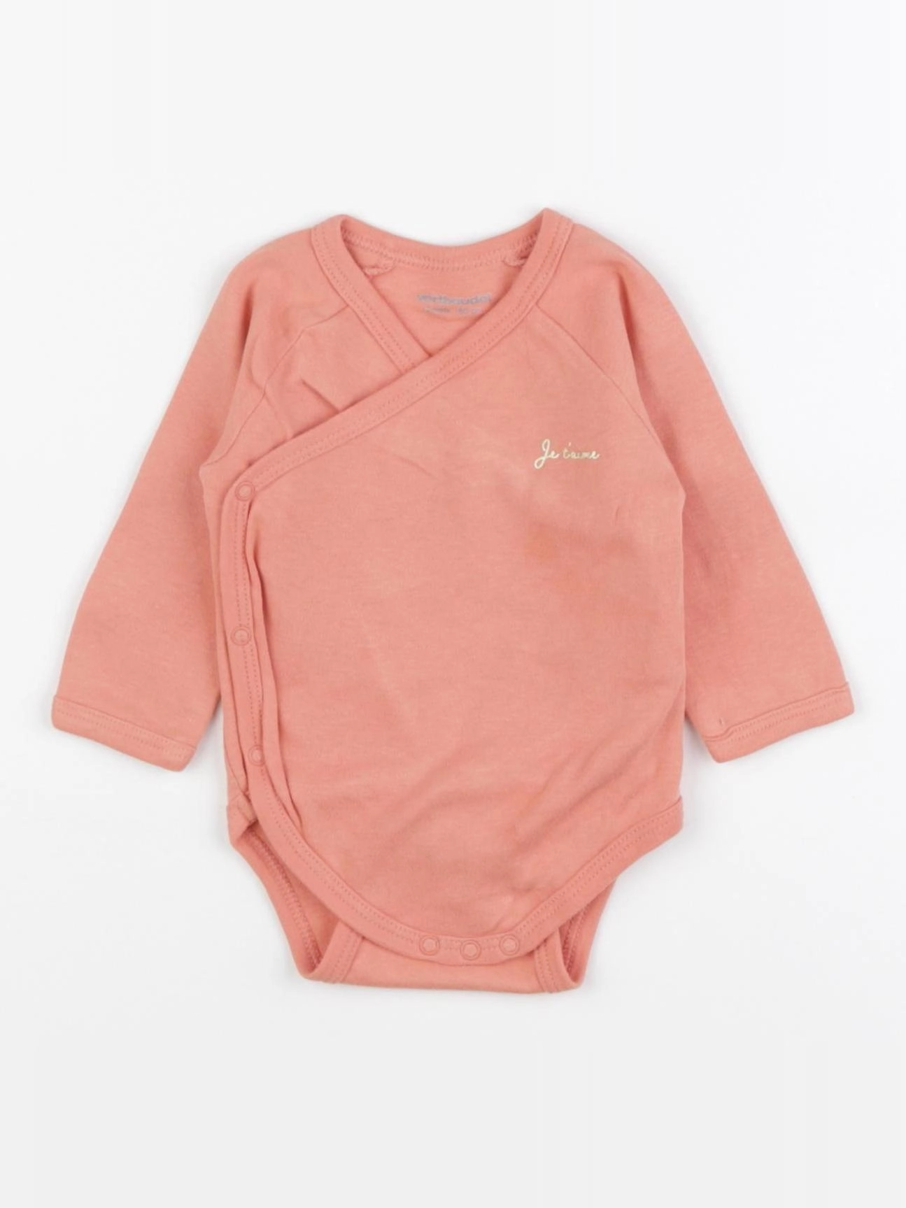 Vertbaudet - body rose - 3 mois