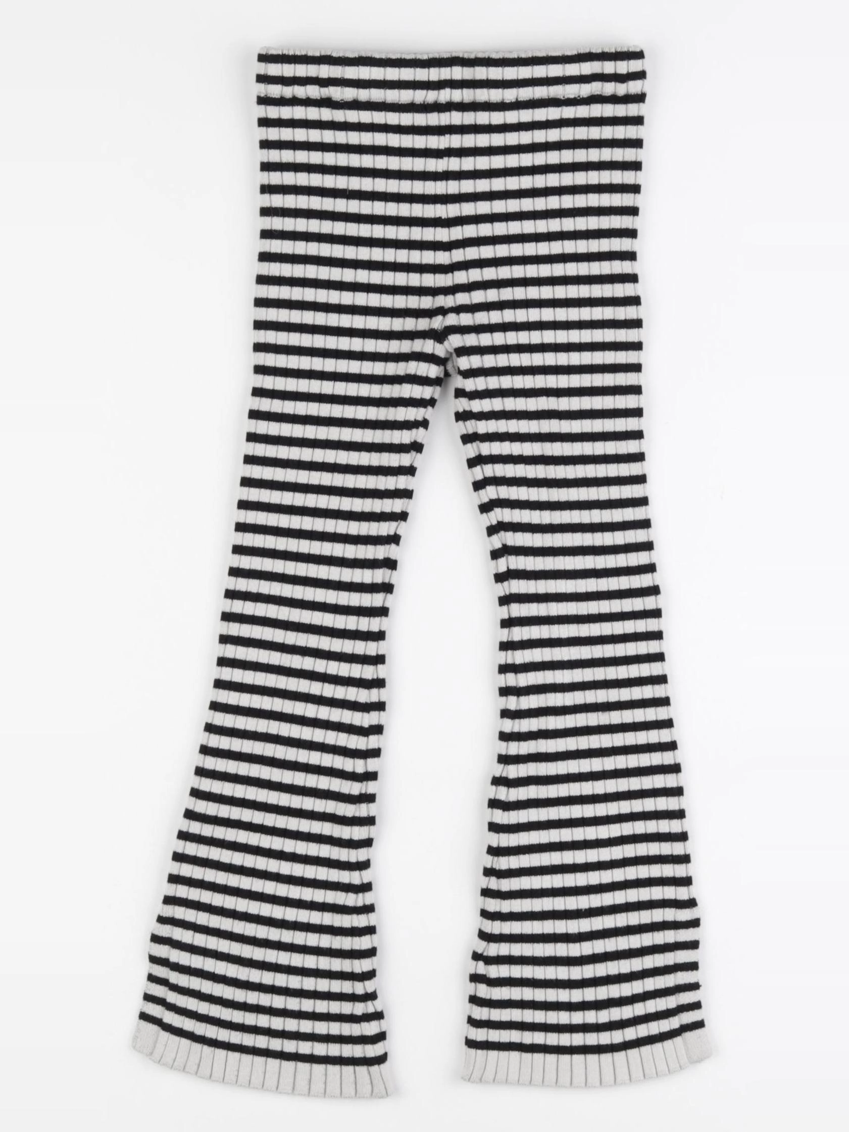 H&M - legging blanc, noir - 4 ans
