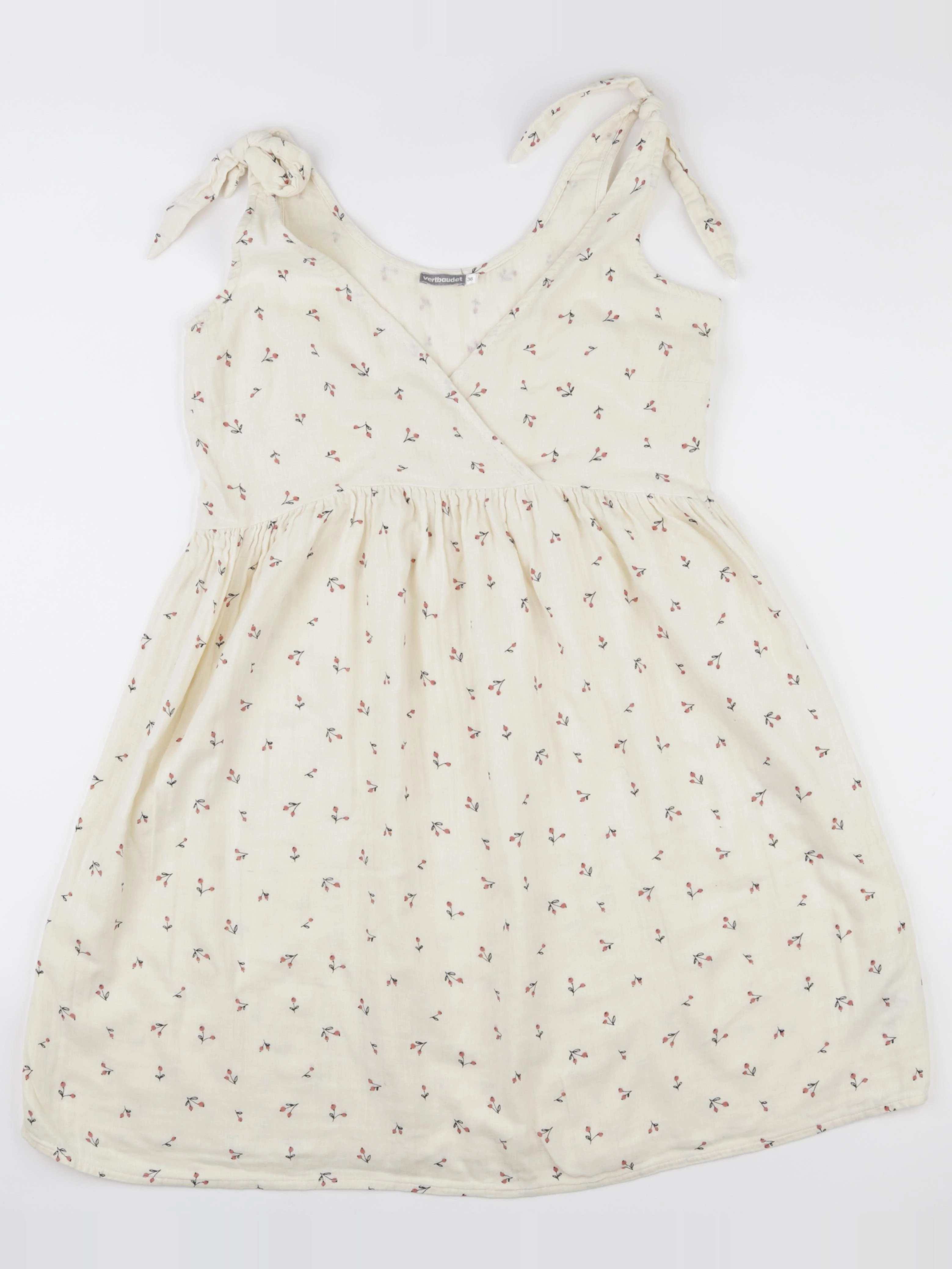 Vertbaudet - robe grossesse, allaitement beige - 36