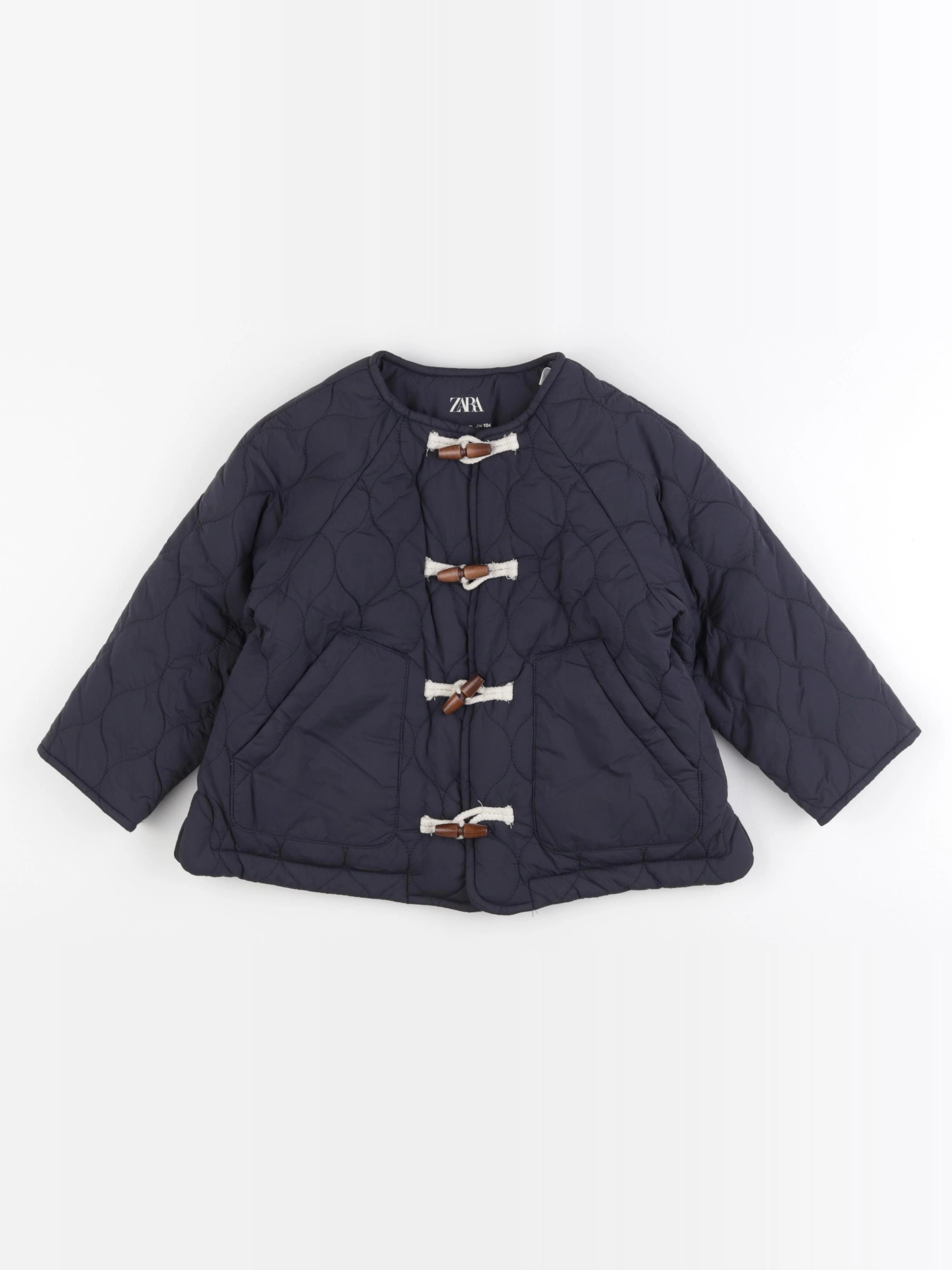 Zara - veste doublé bleu - 4 ans