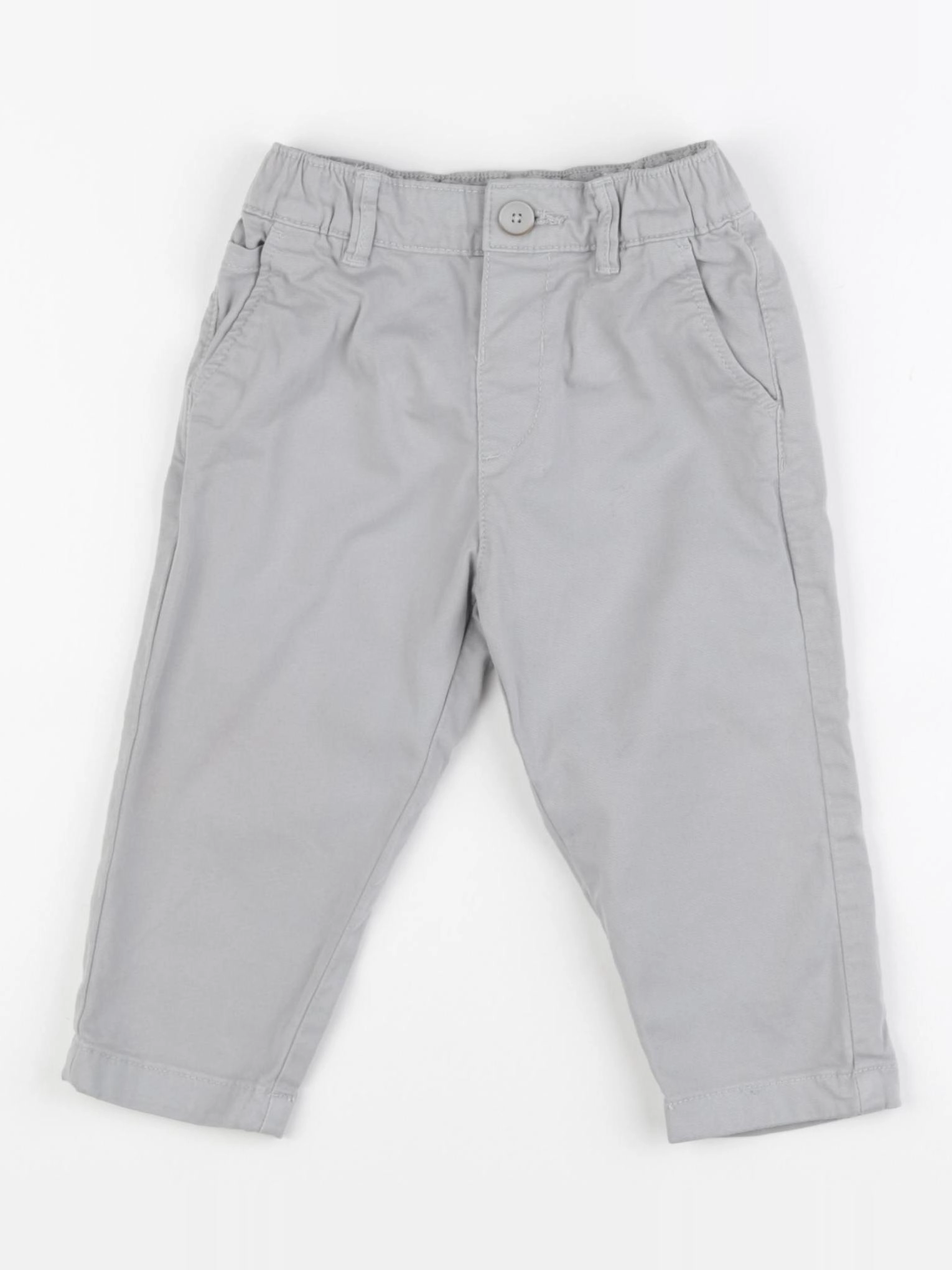 Zara - pantalon gris - 12/18 mois