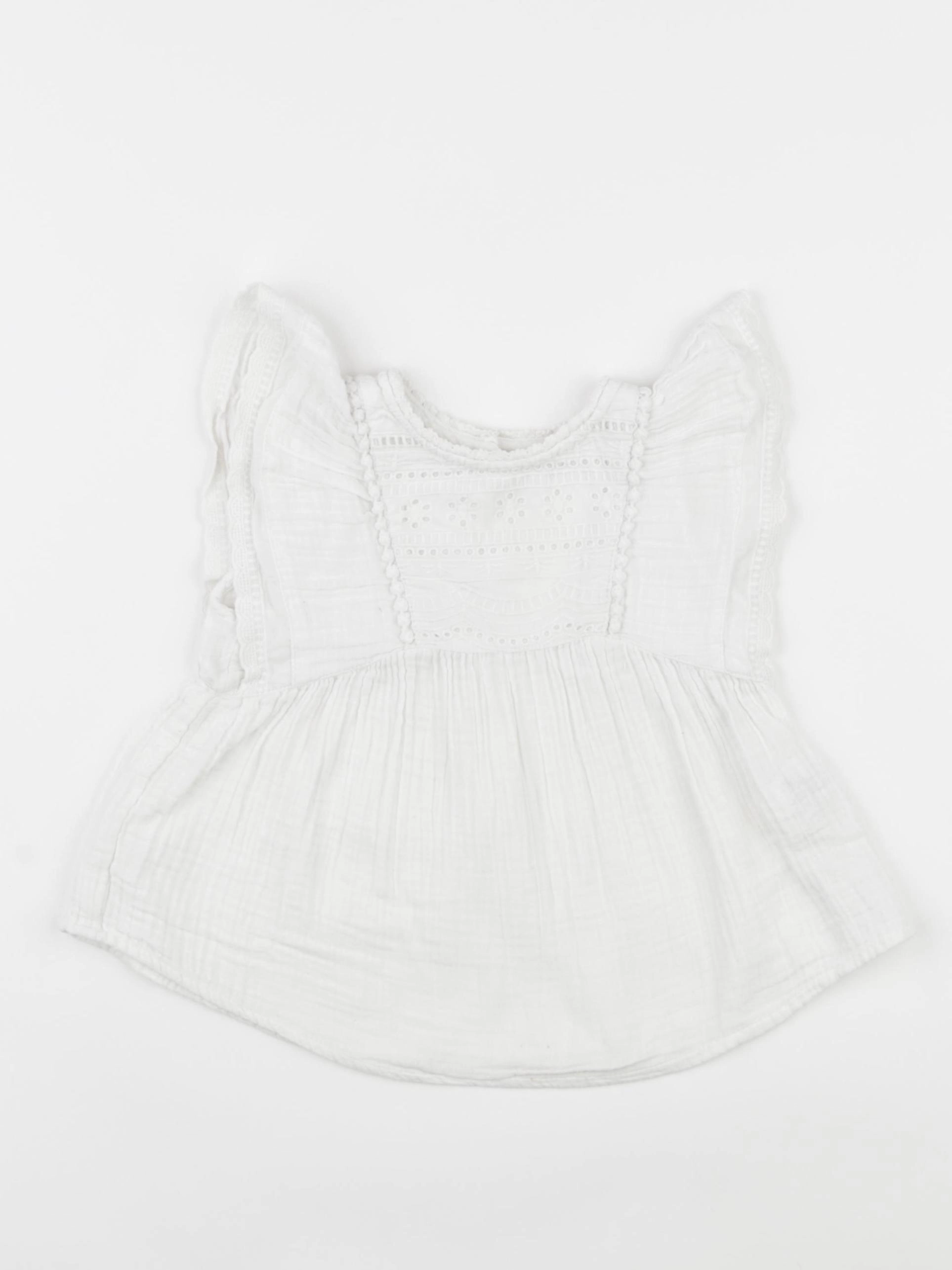 Tape à l'oeil - blouse blanc - 3 ans
