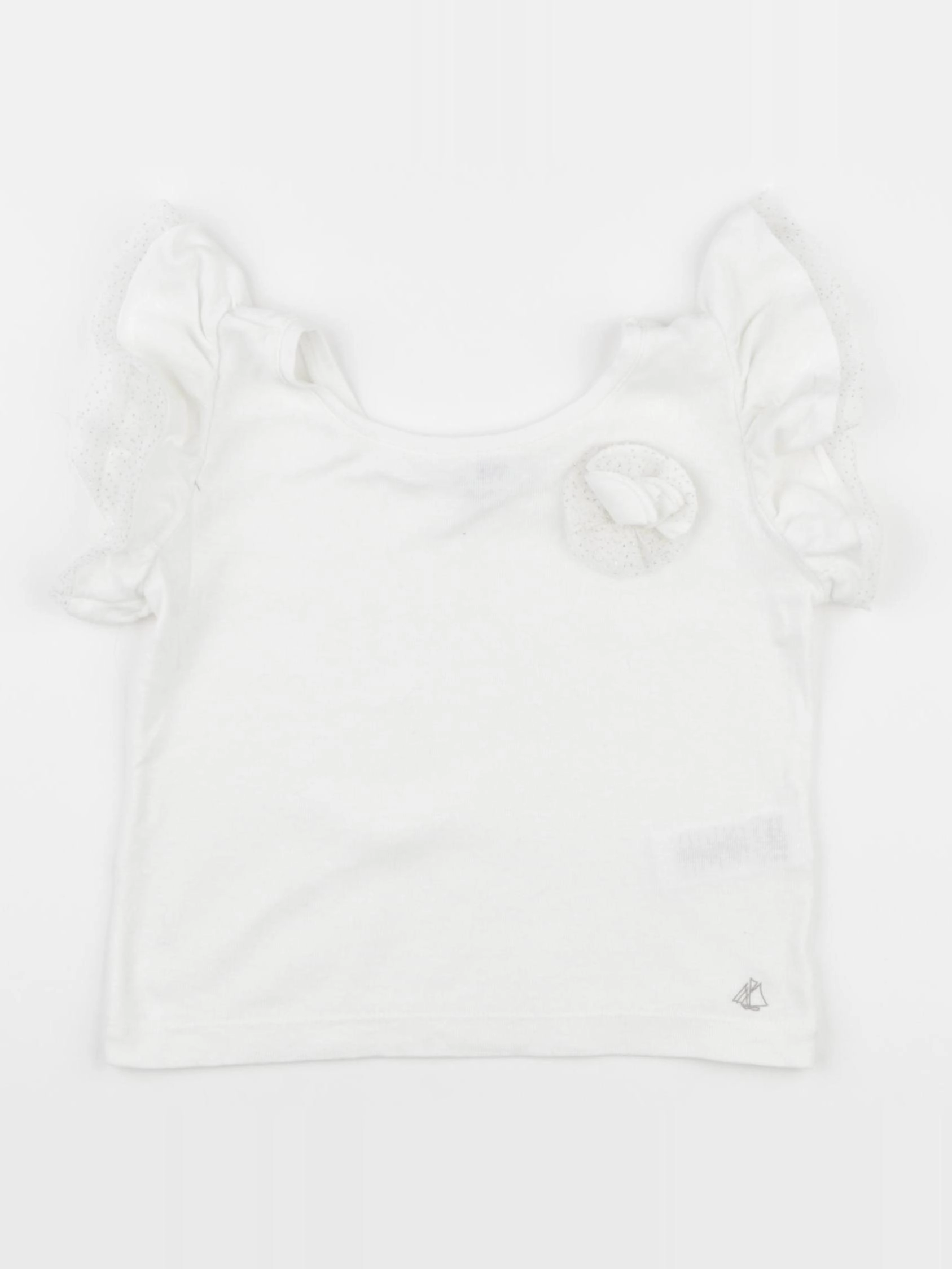 Petit Bateau - tee-shirt blanc - 3 ans