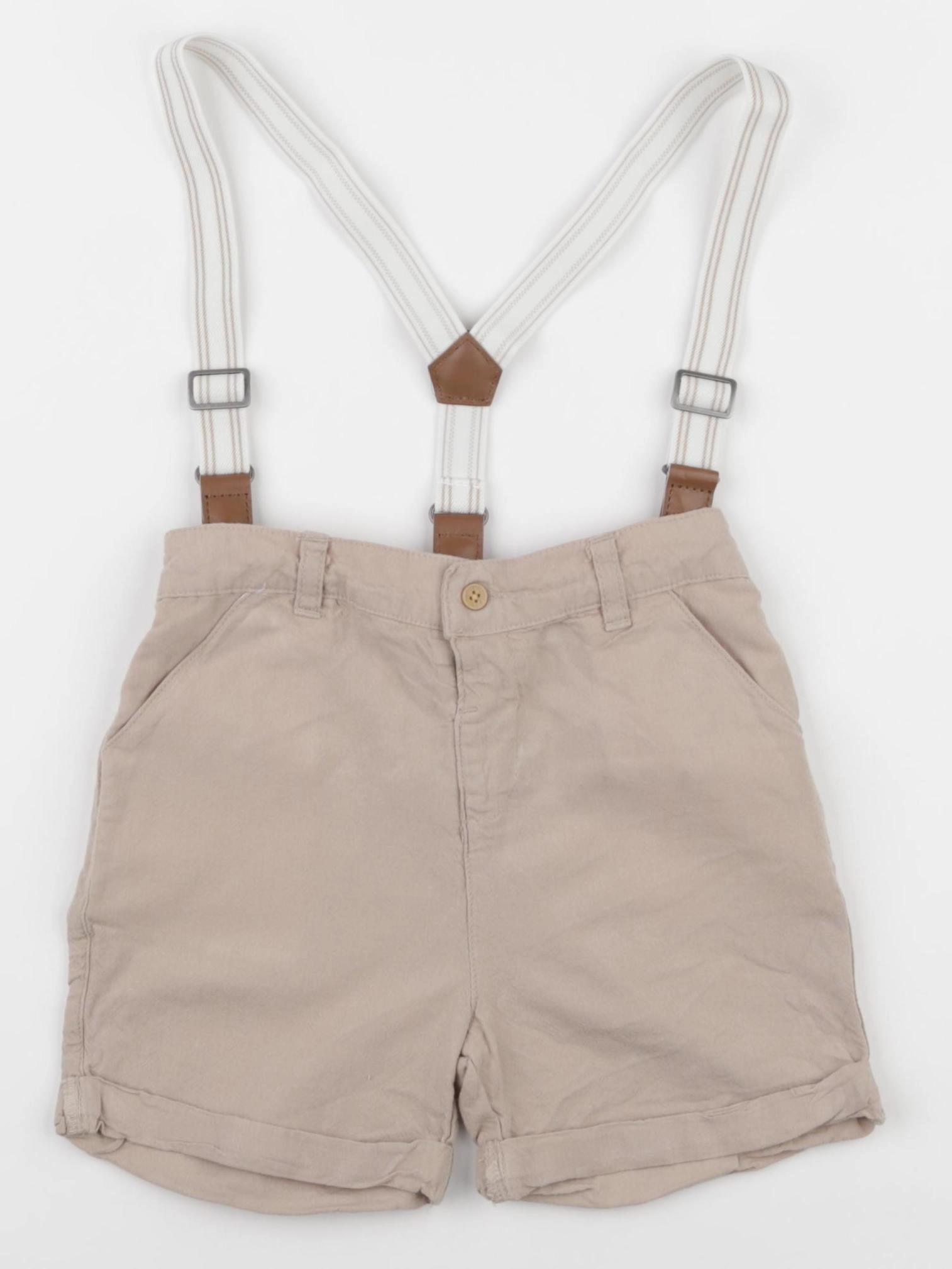 Vertbaudet - short marron - 3 ans