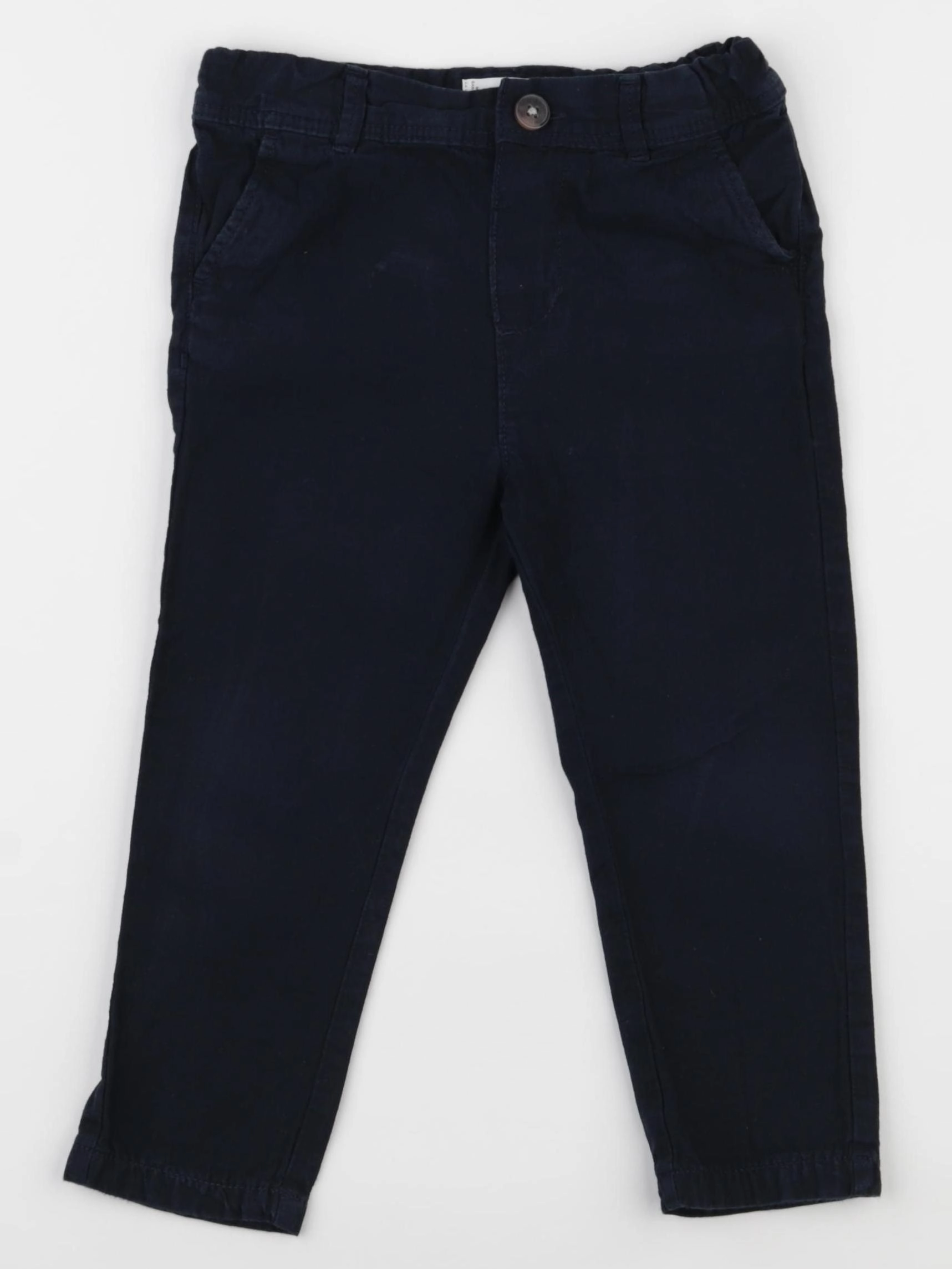 Mango - pantalon bleu - 2/3 ans