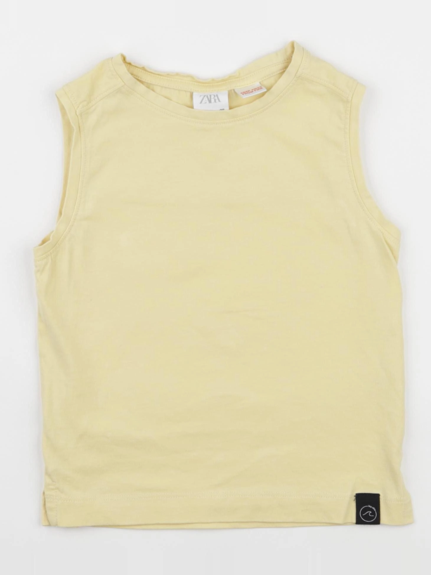 Zara - débardeur jaune - 3 ans