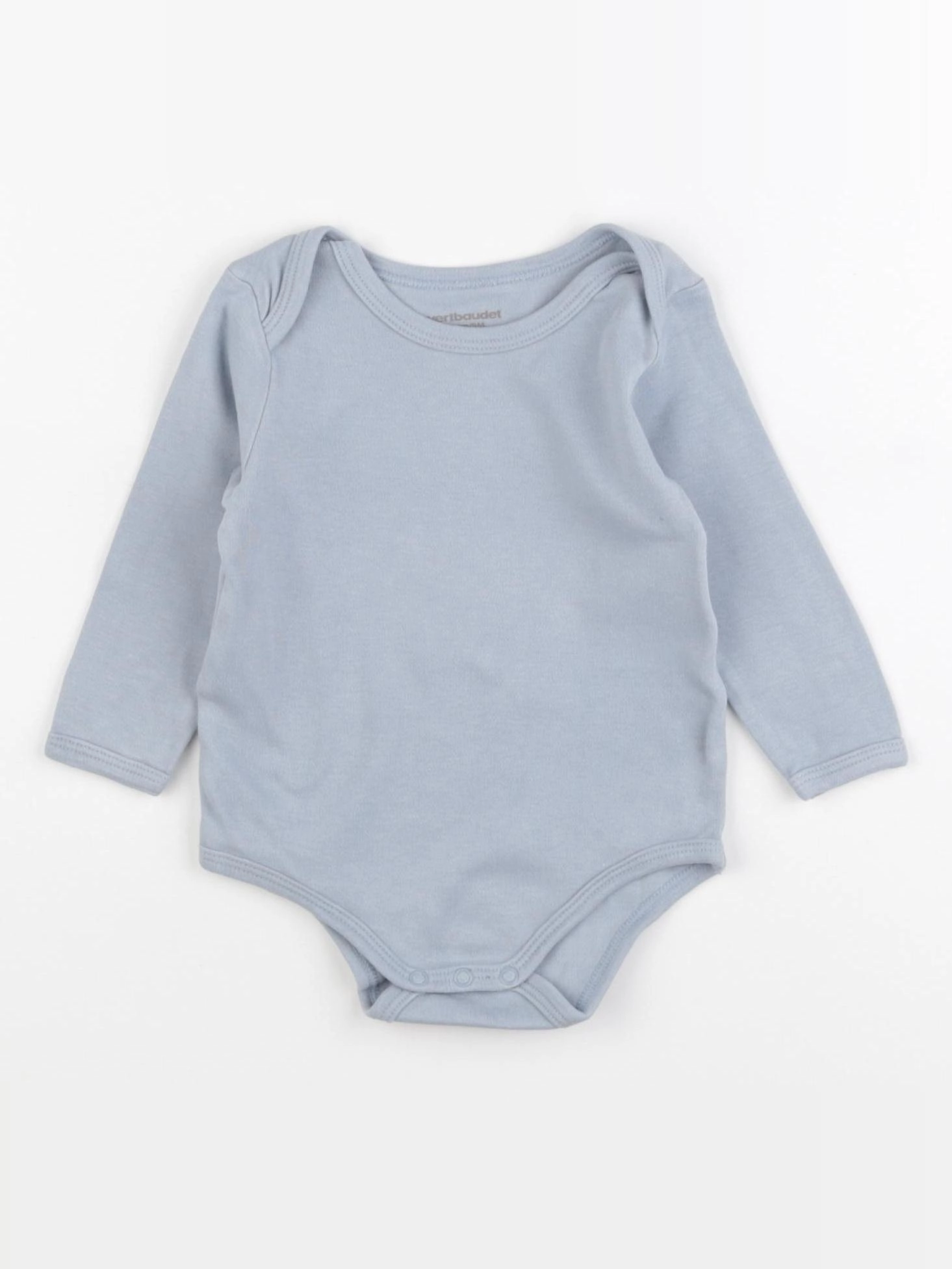 Vertbaudet - body bleu - 9 mois